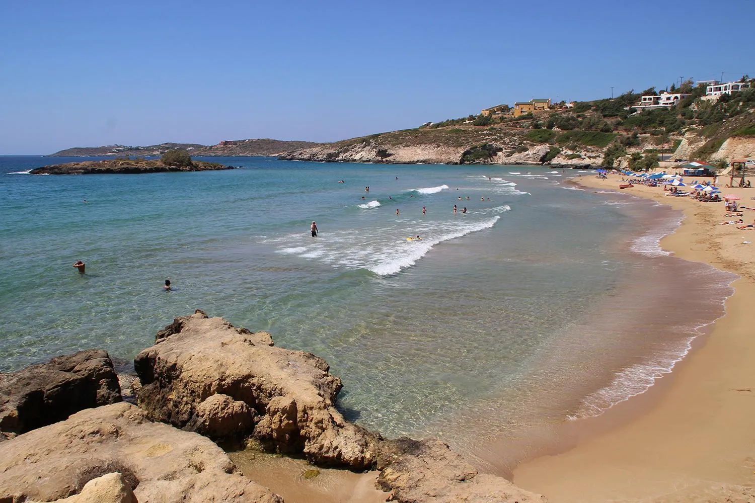 Beach in Naiades Luxury Apartments