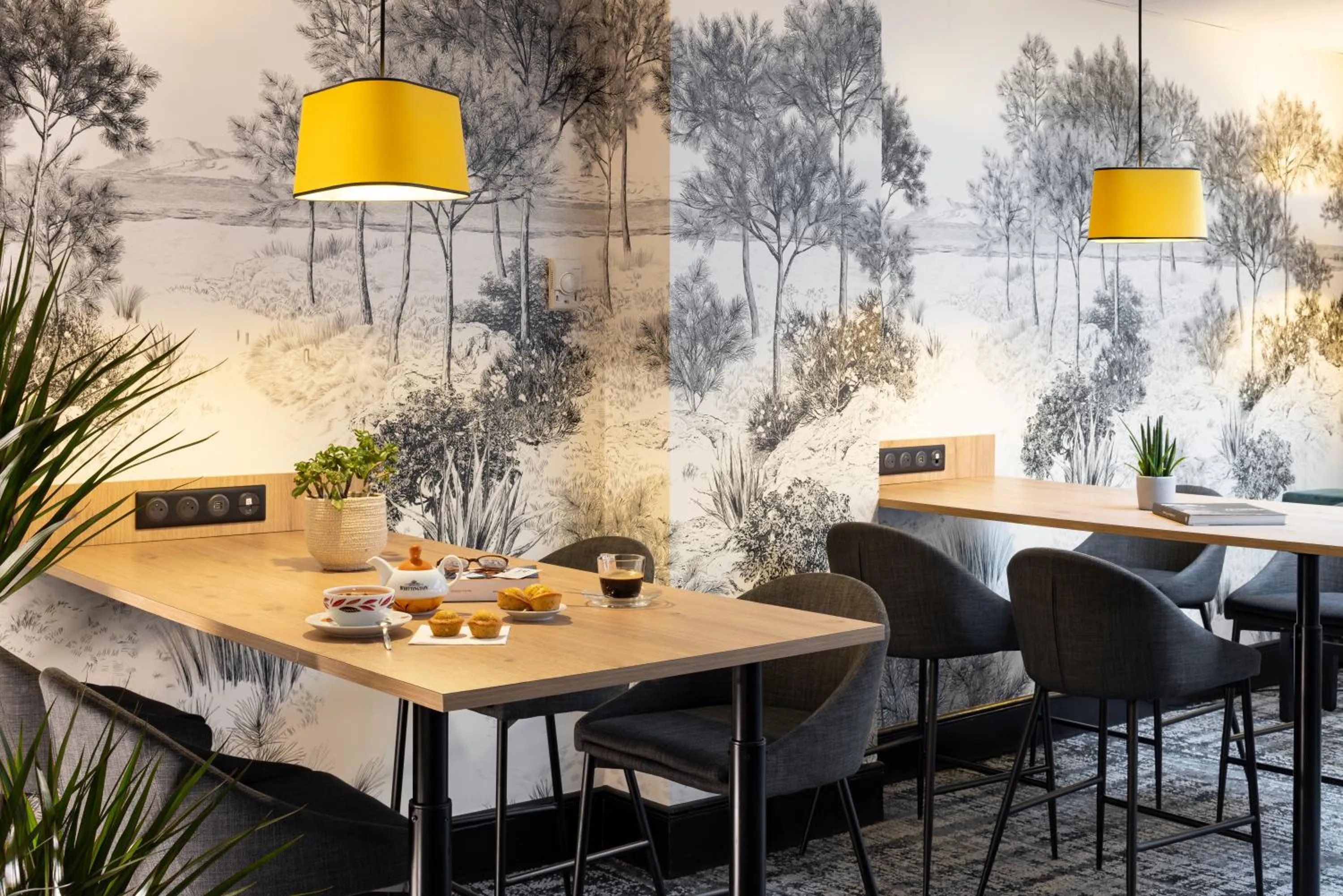 Communal lounge/ TV room in Hotel Residence Europe & Spa