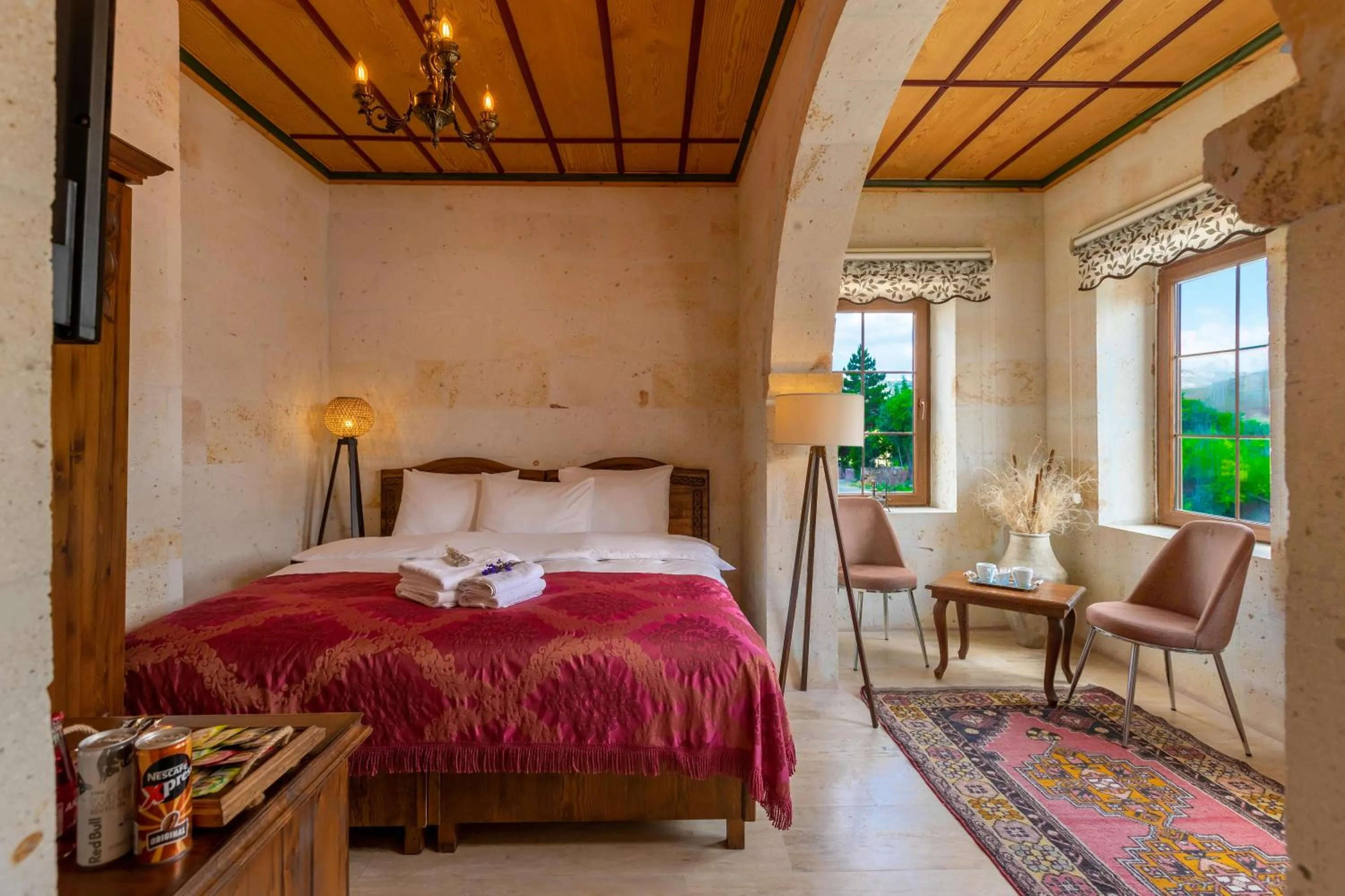 Bed in Esens Stone House