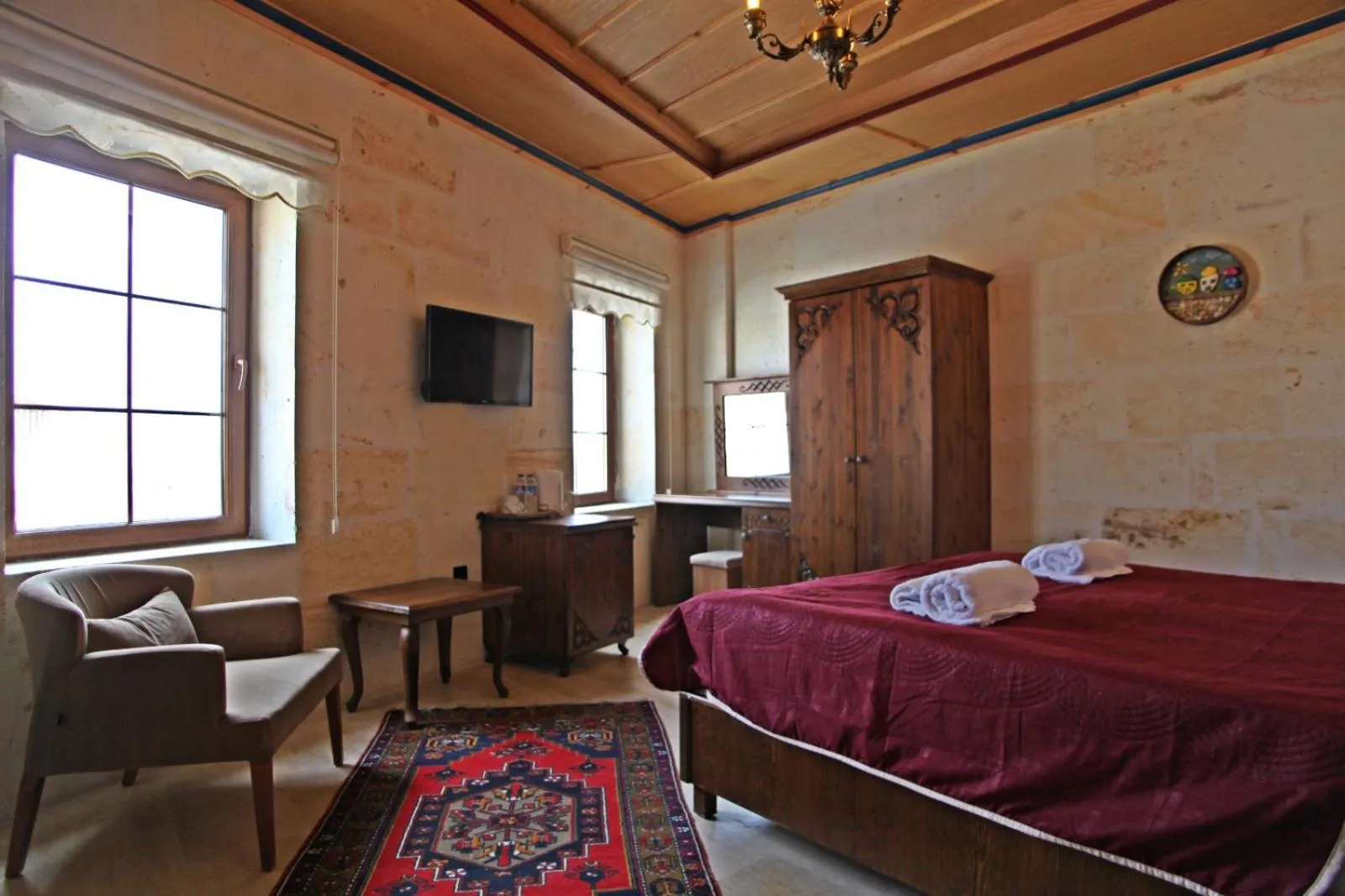 Bed in Esens Stone House