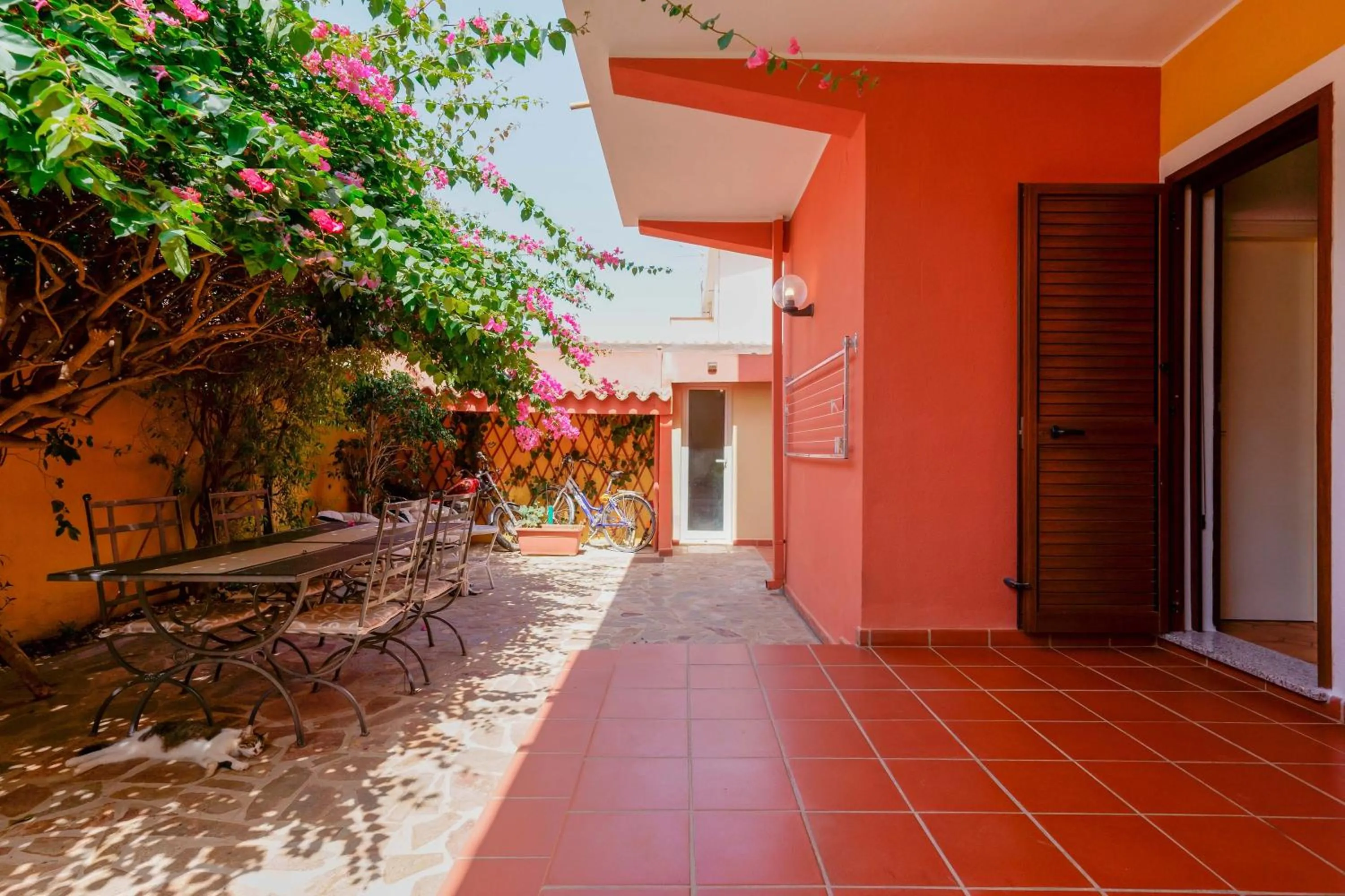 Patio in Il Piccolo Giardino rooms & breakfast