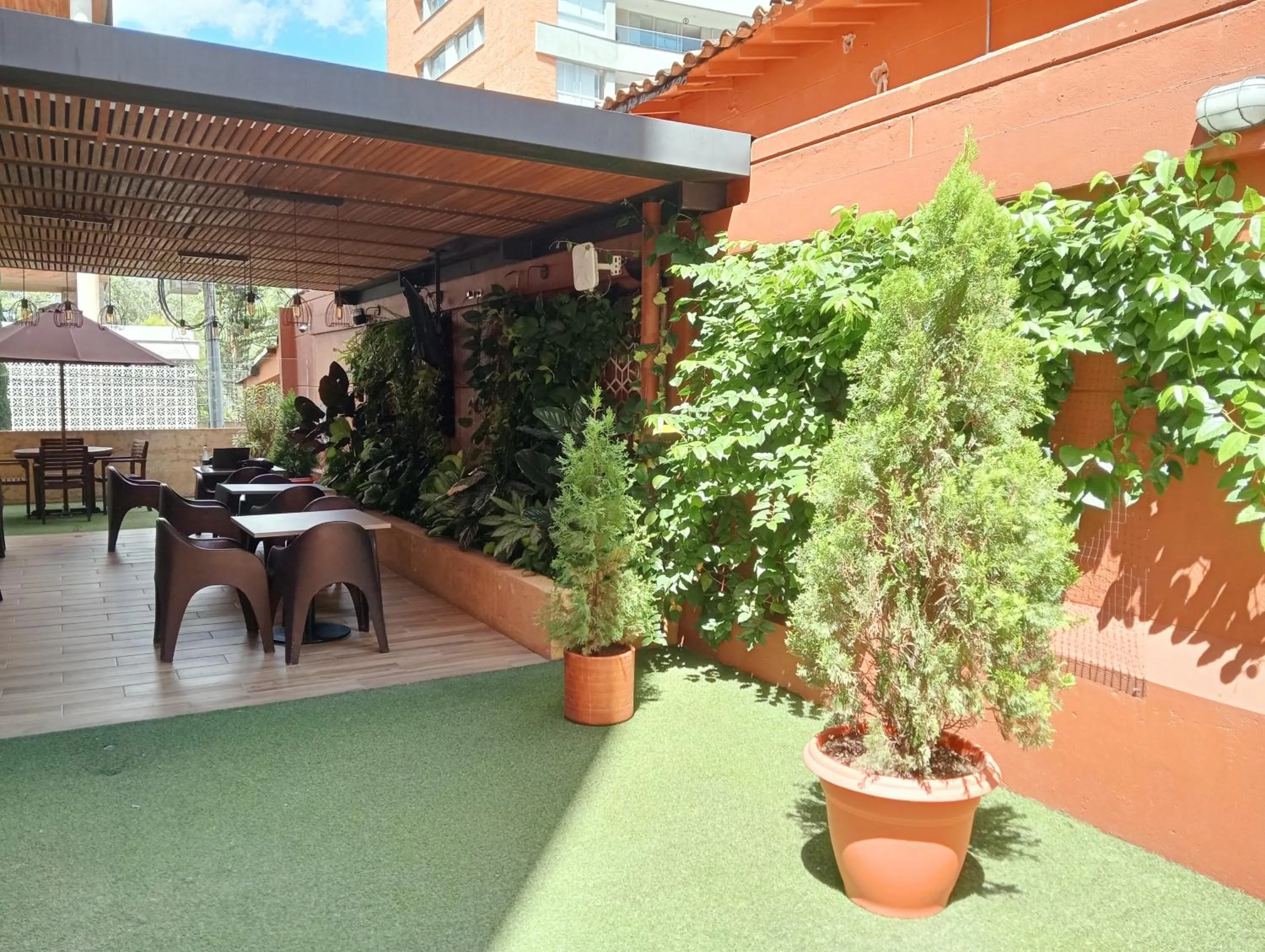 Garden in Hotel Lomas 10 Medellin