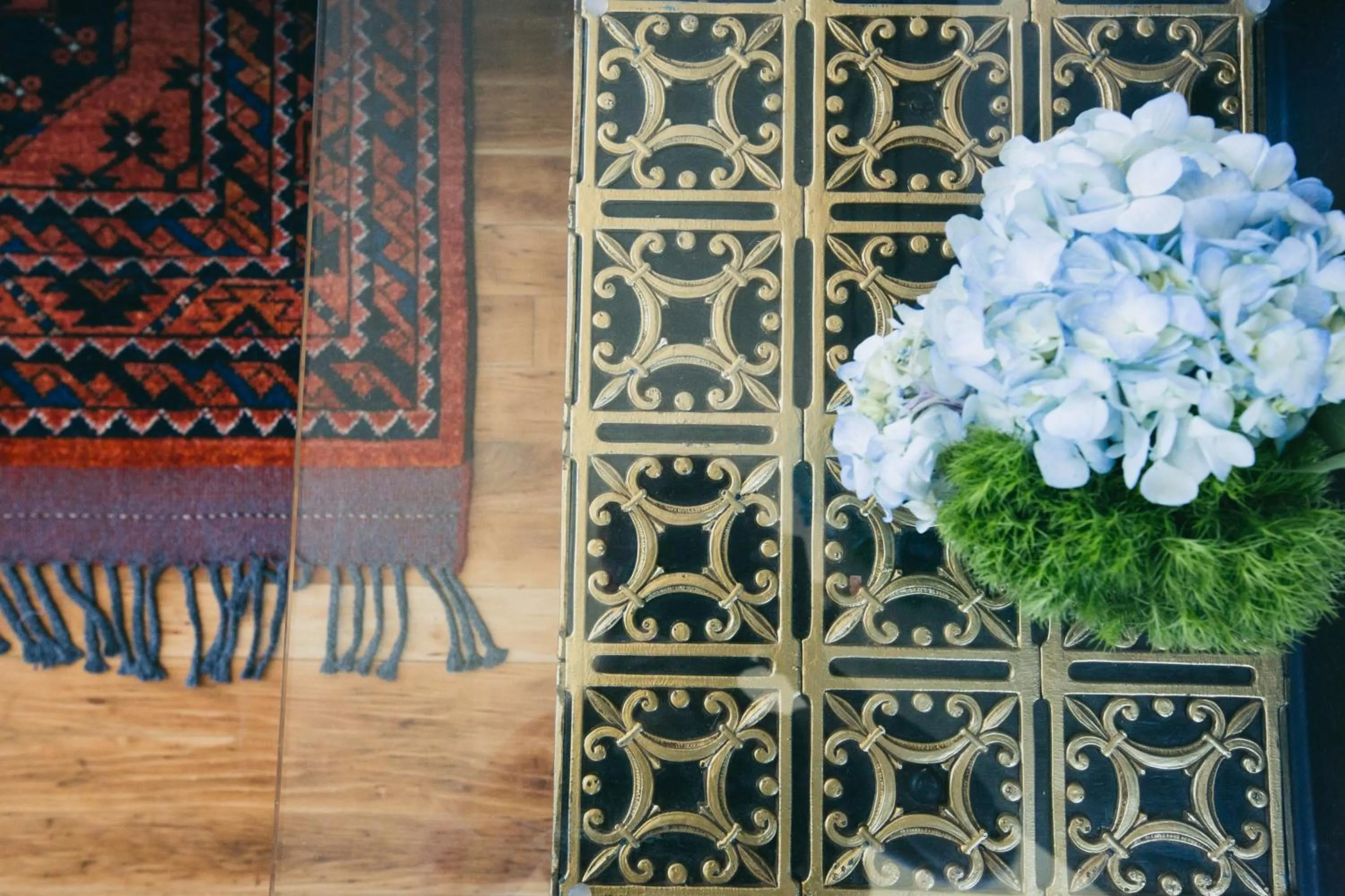 Decorative detail in The Publishing House Bed and Breakfast