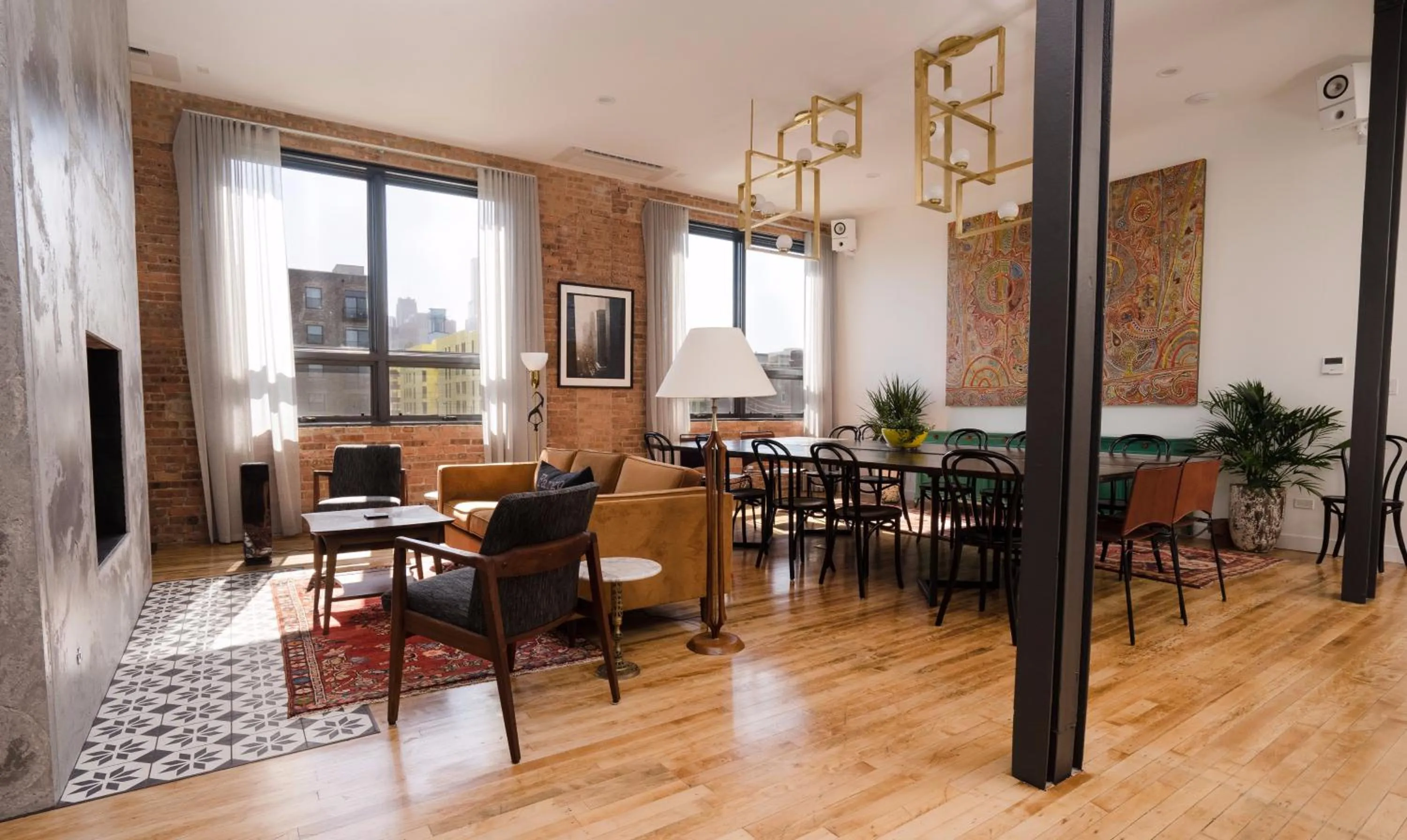 Communal lounge/ TV room in The Publishing House Bed and Breakfast