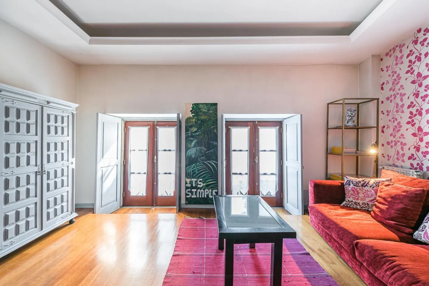 Living room in Praça Guest House