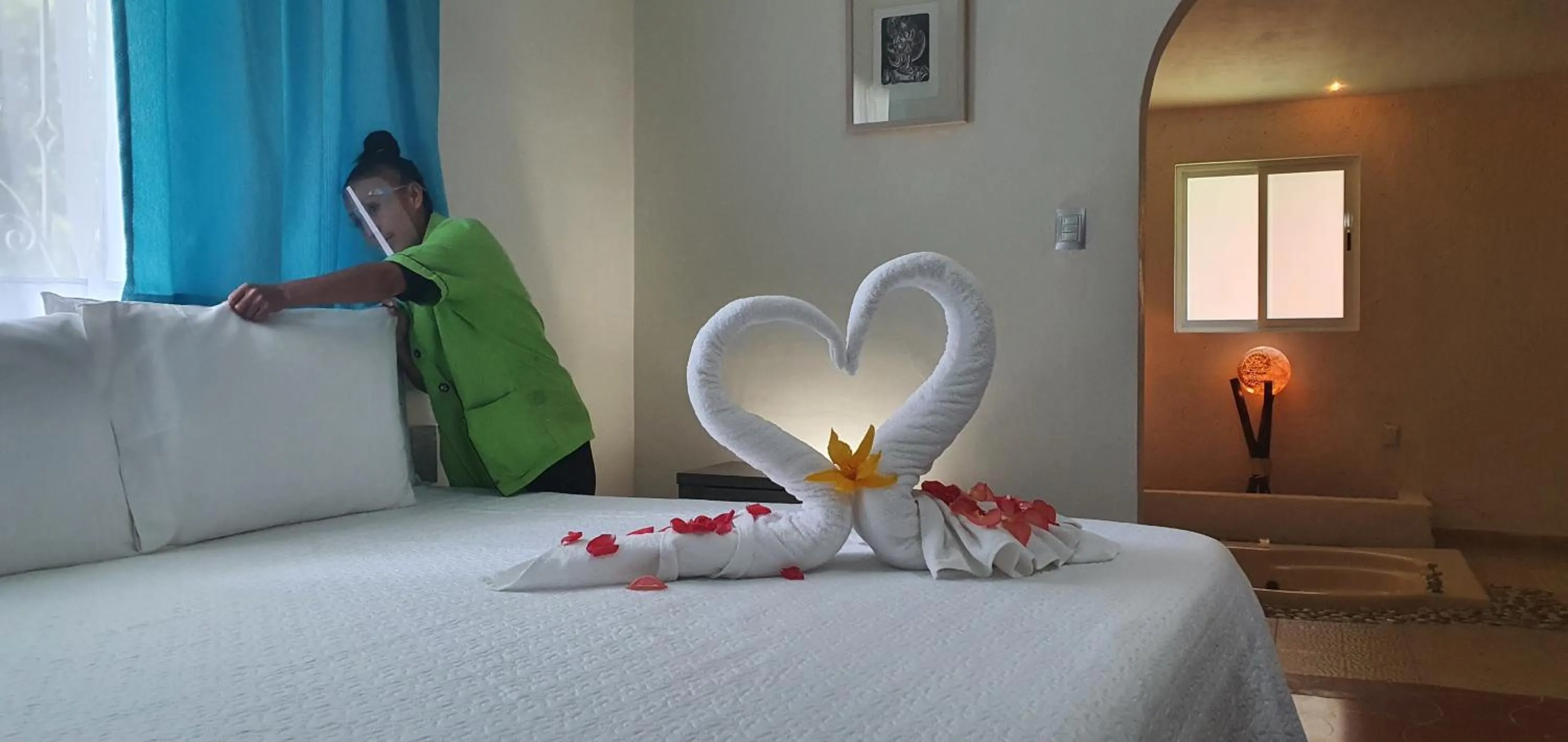 Bed in Victoria Hotel y Spa