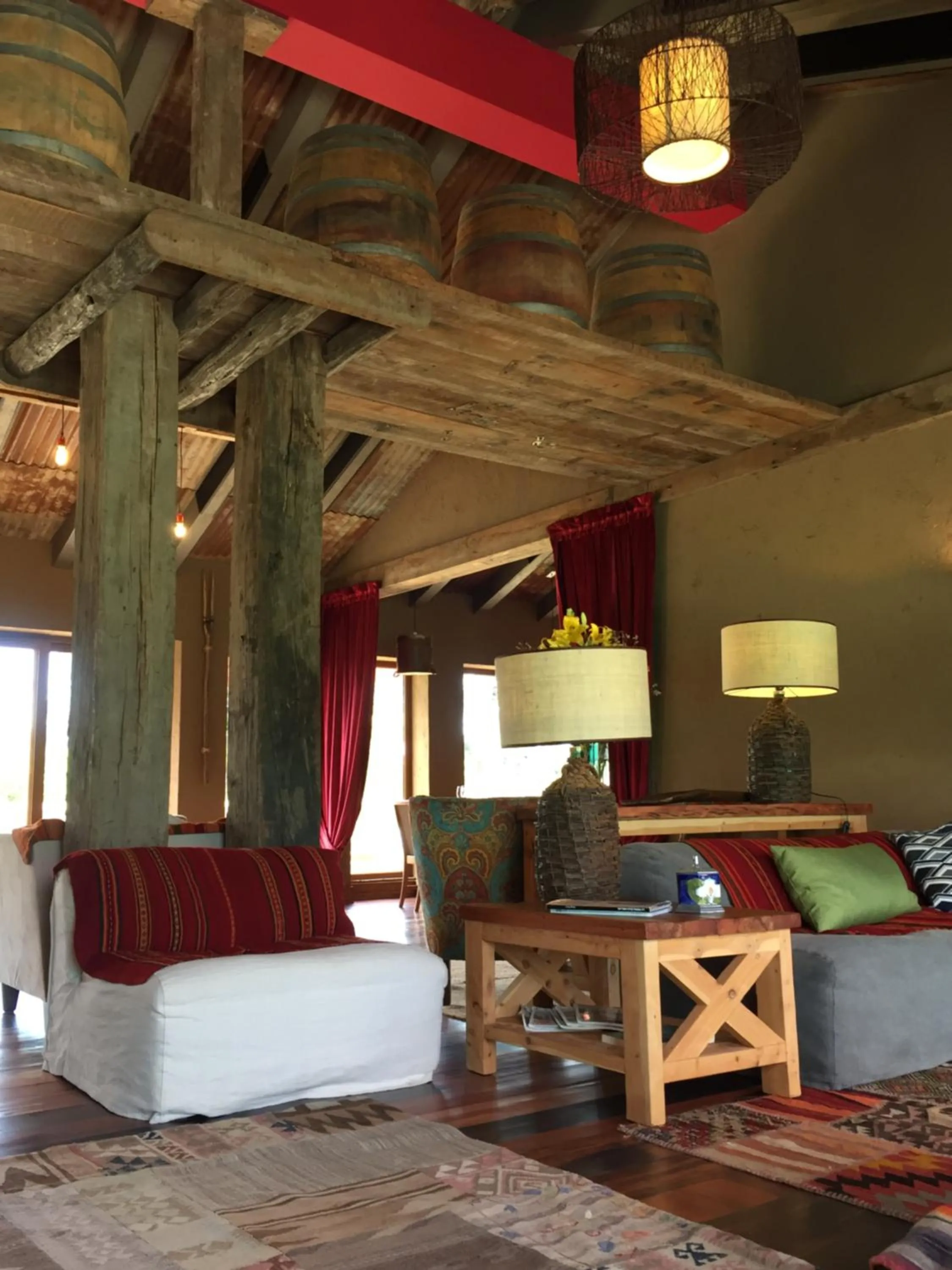 Communal lounge/ TV room in Hotel Boutique BC Wine Casablanca