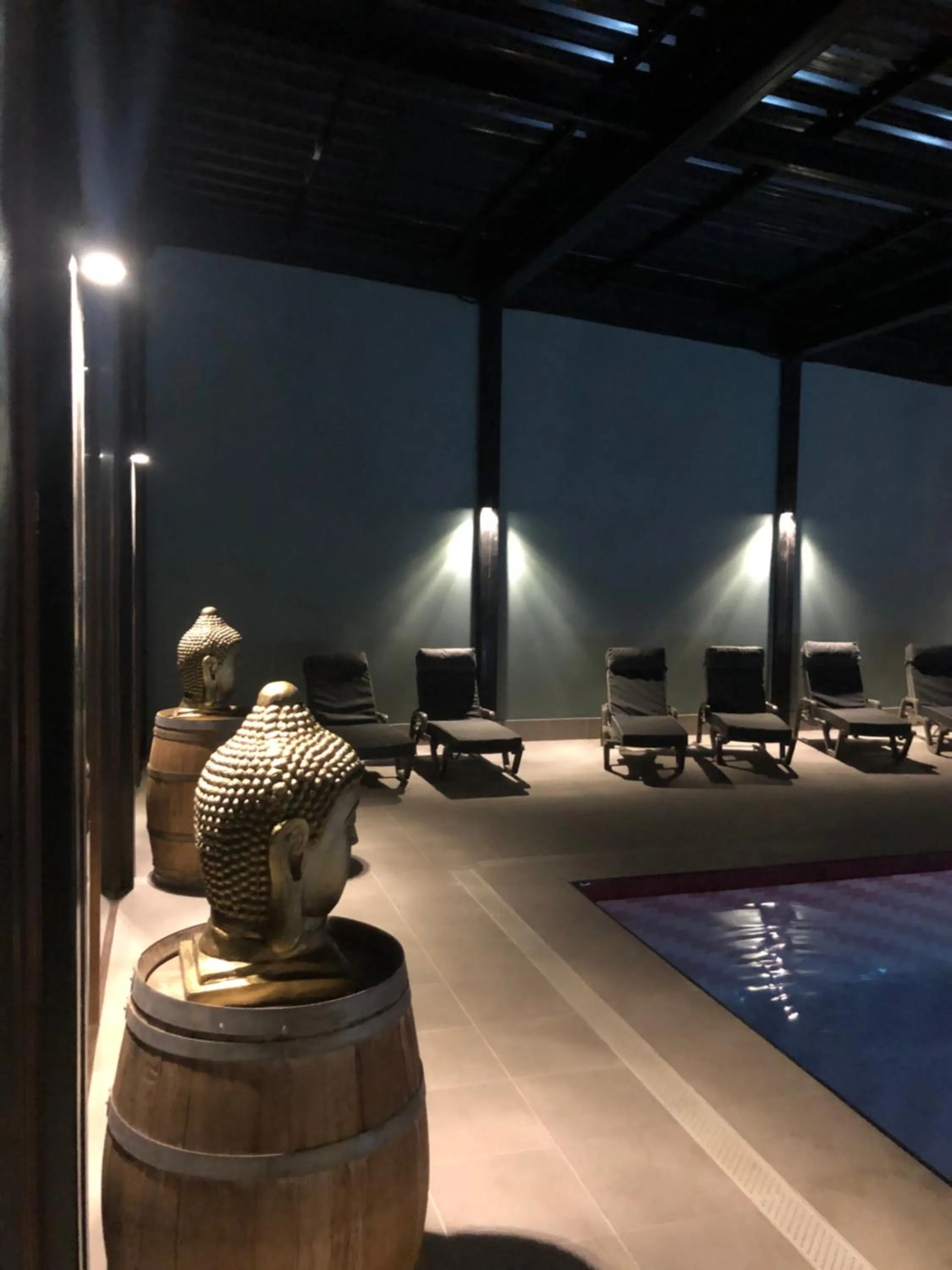 Swimming pool in Hotel Boutique BC Wine Casablanca