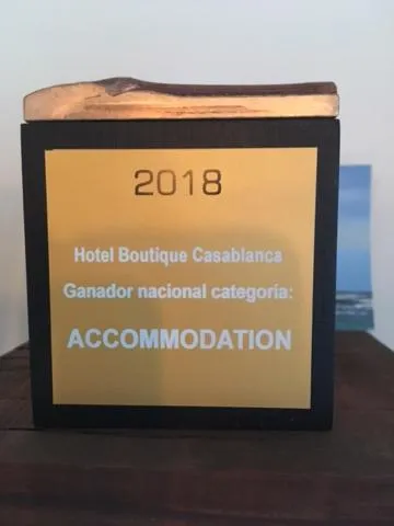 Logo/Certificate/Sign in Hotel Boutique BC Wine Casablanca