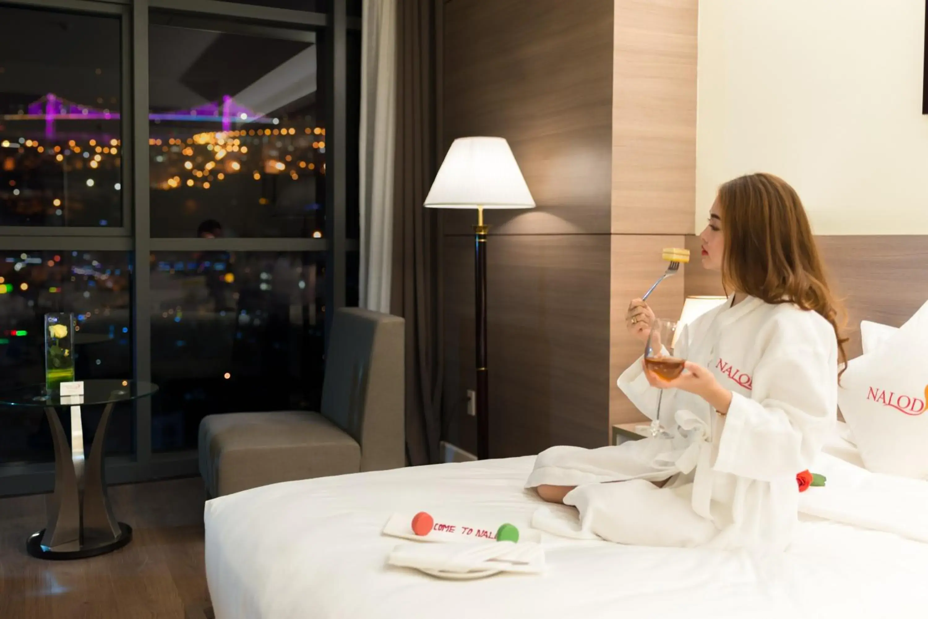 Superior Twin Room with City View in The Nalod Da Nang Superior Twin Room with City View in The Nalod Da Nang