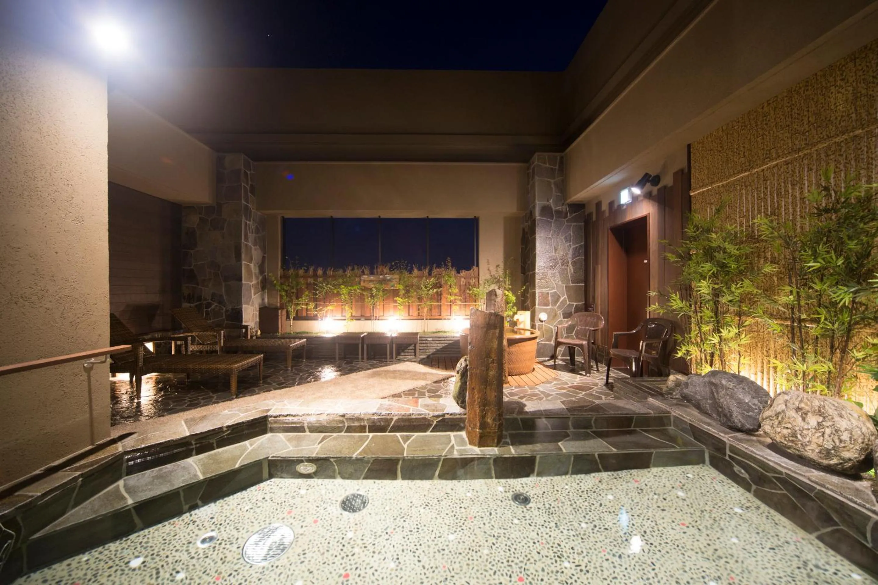 Hot Spring Bath in Dormy Inn Izumo