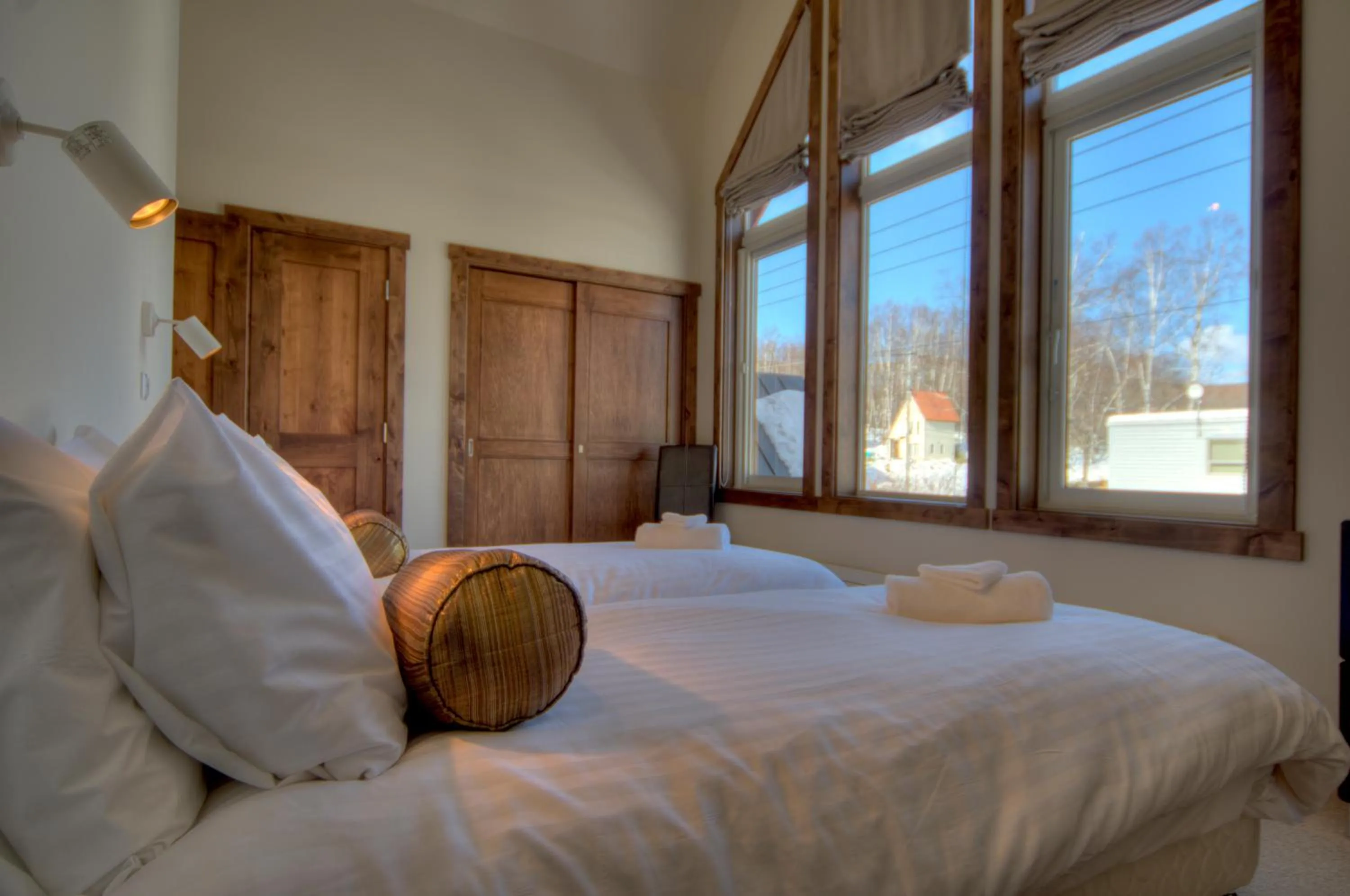 Bedroom, Bed in Gouka Chalet