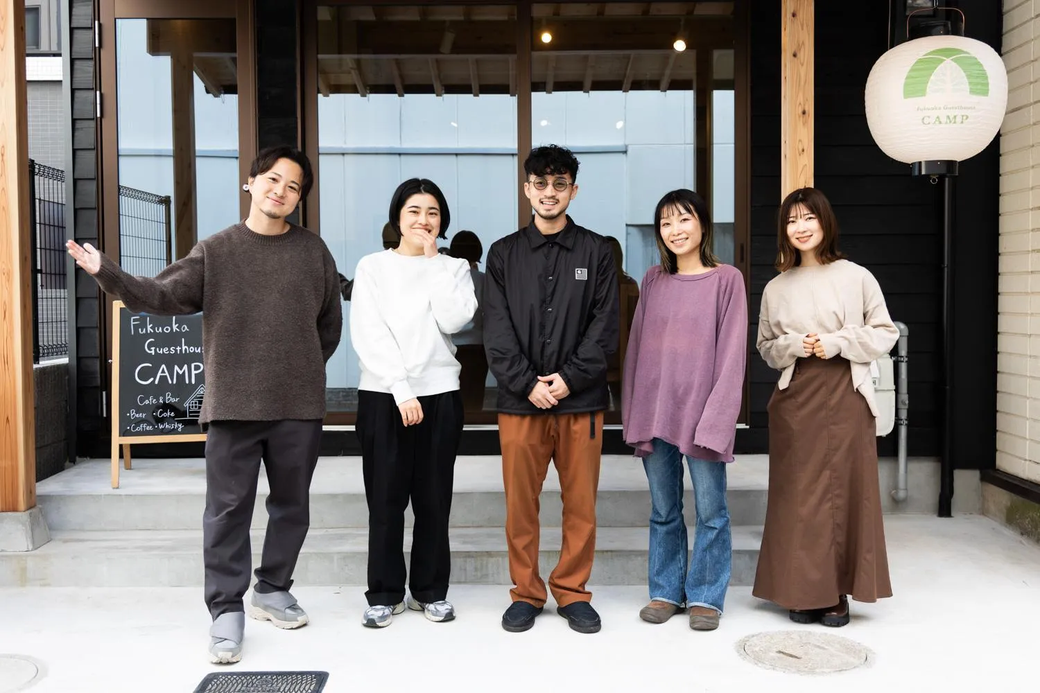 People in Fukuoka Guesthouse HIVE