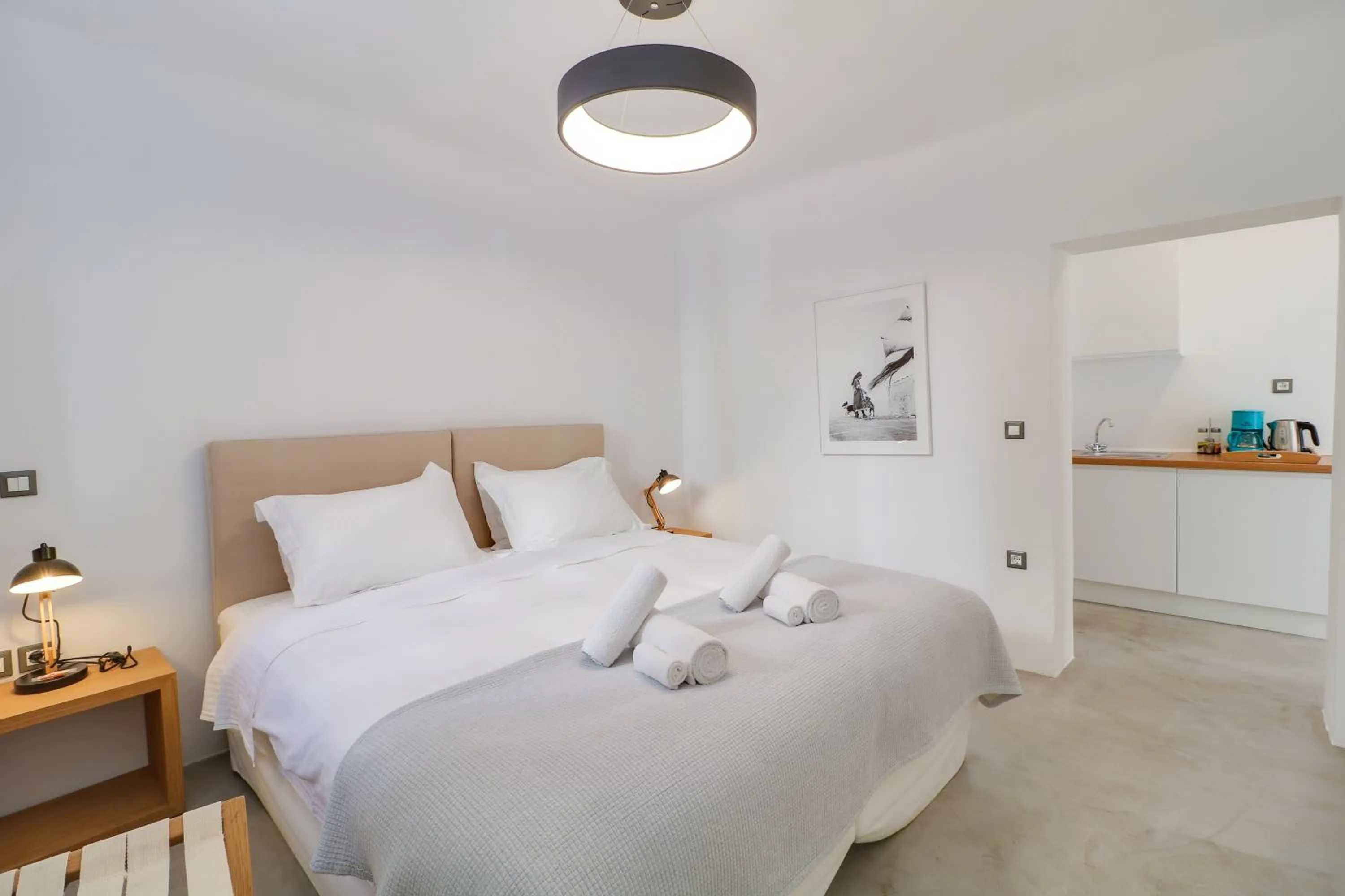 Bedroom, Bed in Athens Residence Apartments