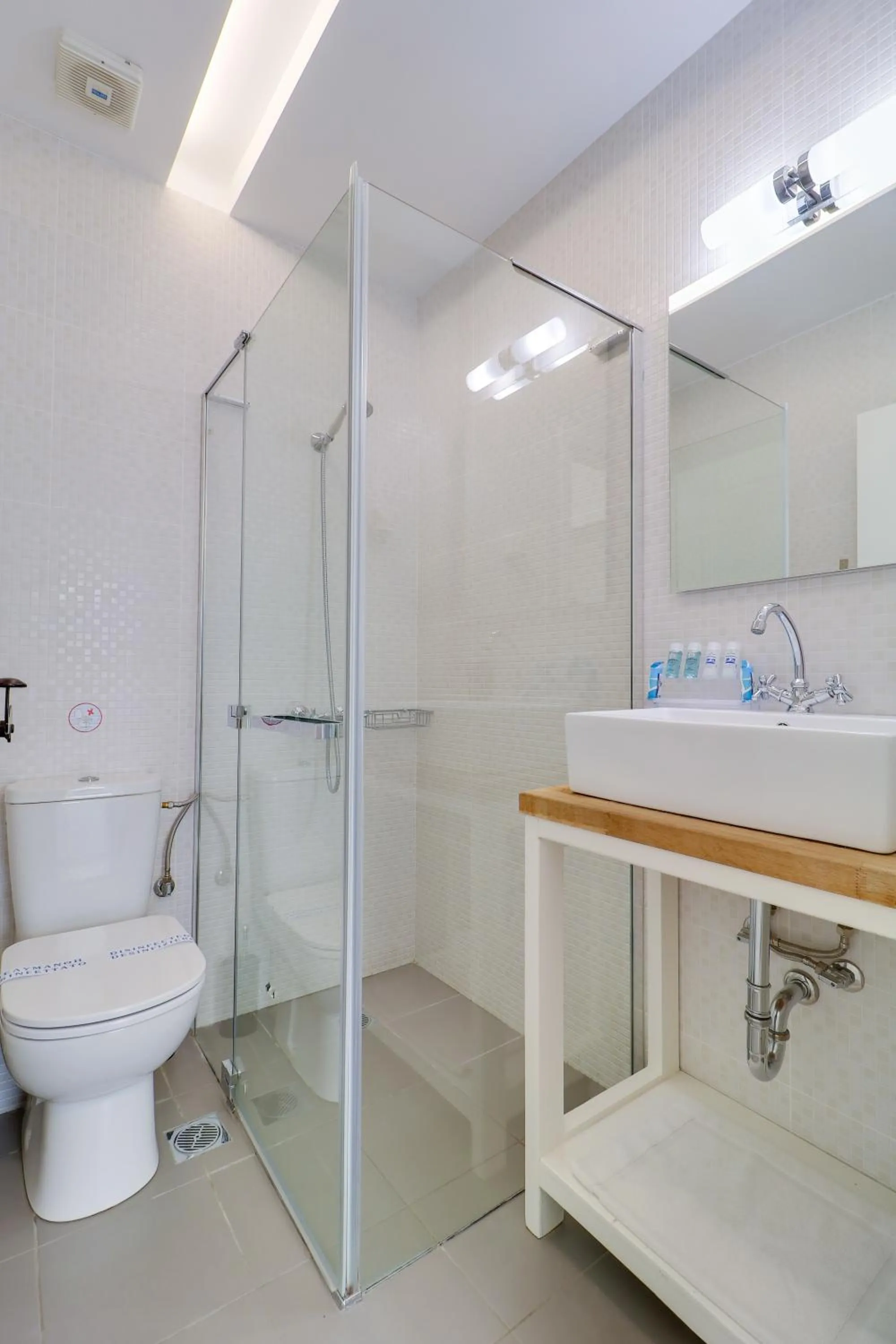 Shower in Athens Residence Apartments