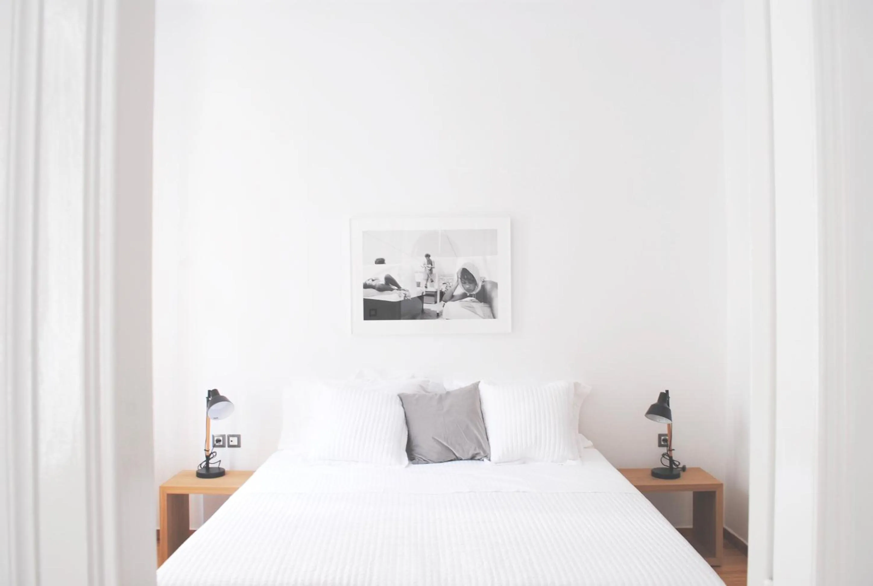 Bedroom, Bed in Athens Residence Apartments
