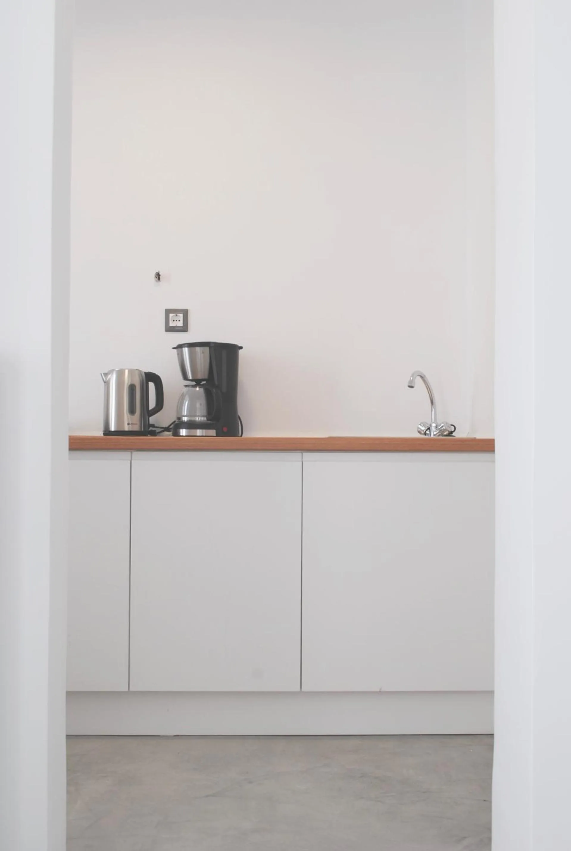 Kitchen or kitchenette in Athens Residence Apartments