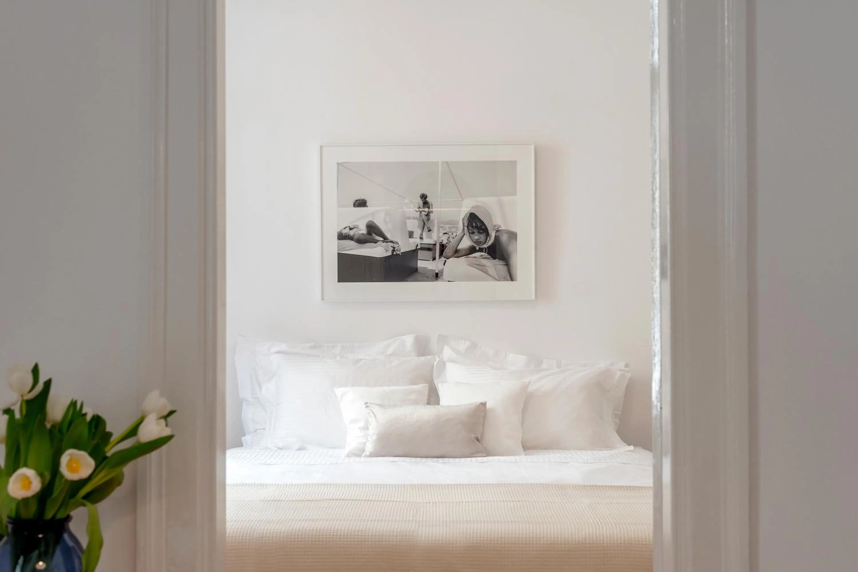 Bedroom, Bed in Athens Residence Apartments