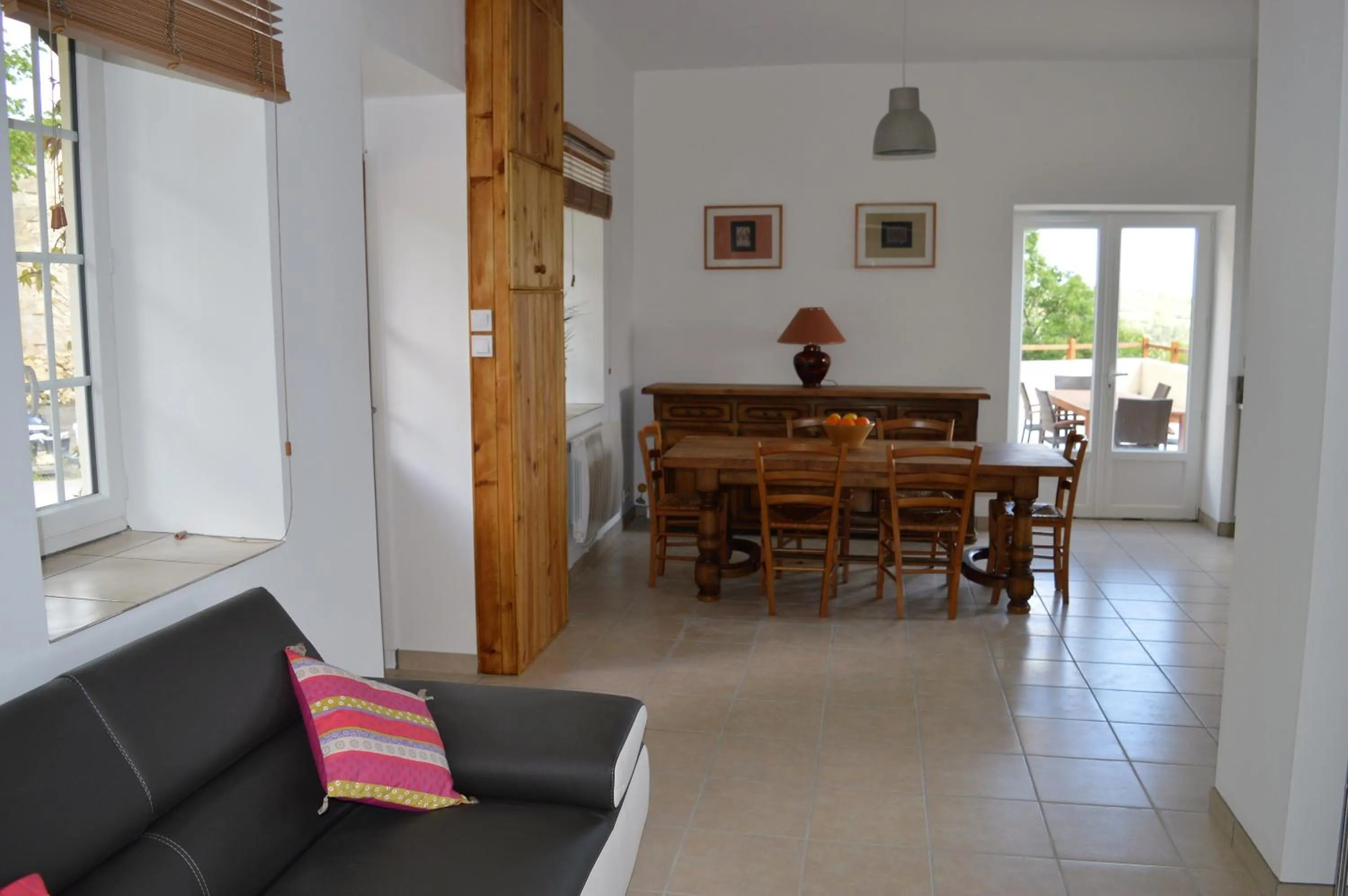 Living room in Aux Volets Bleus Chez Mark & Sylvie