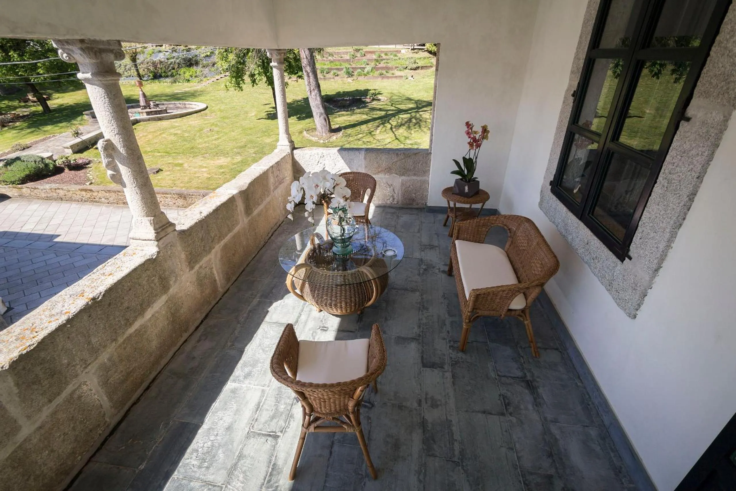 Balcony/Terrace in Hotel Pazo de Berbetoros