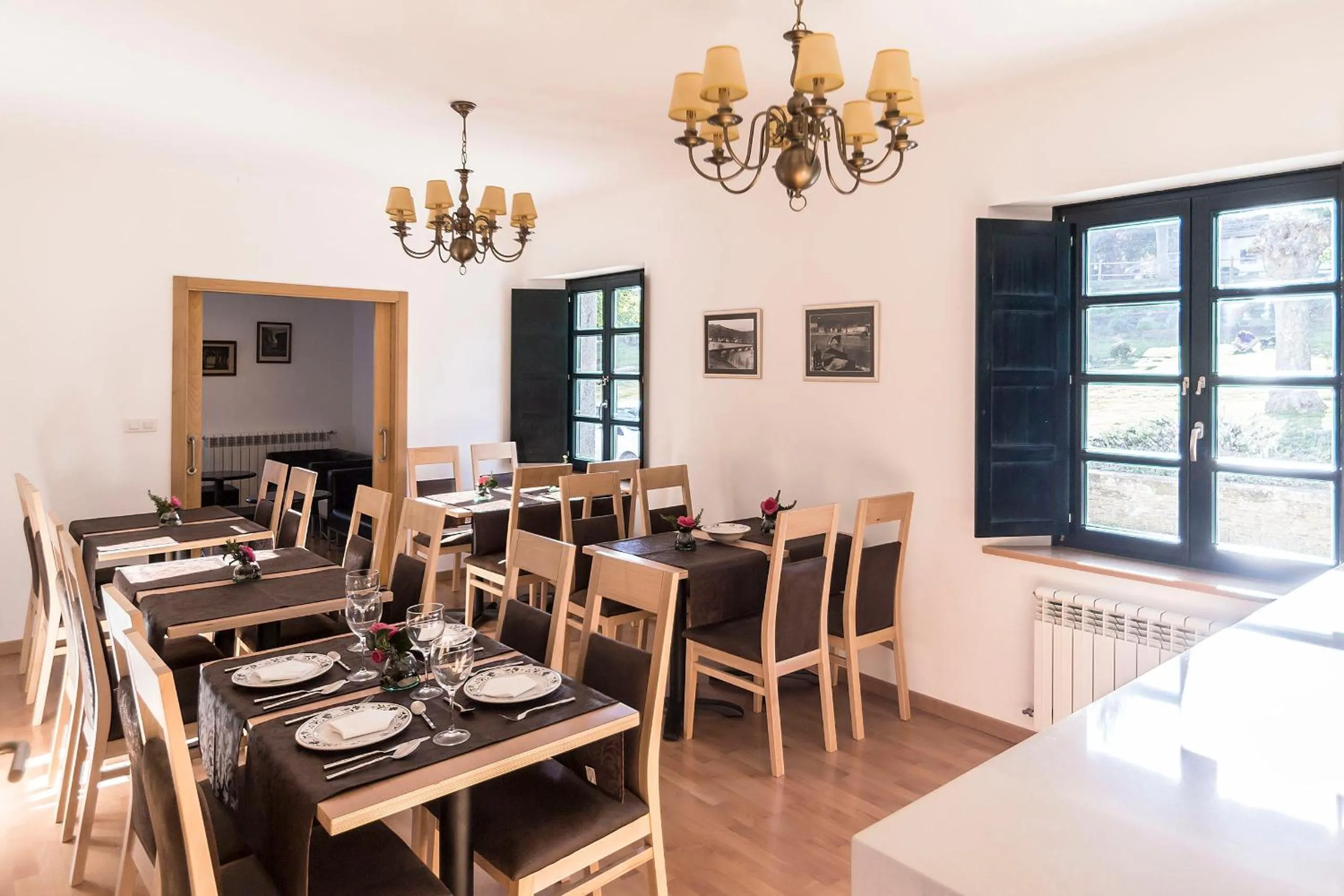 Communal lounge/ TV room in Hotel Pazo de Berbetoros