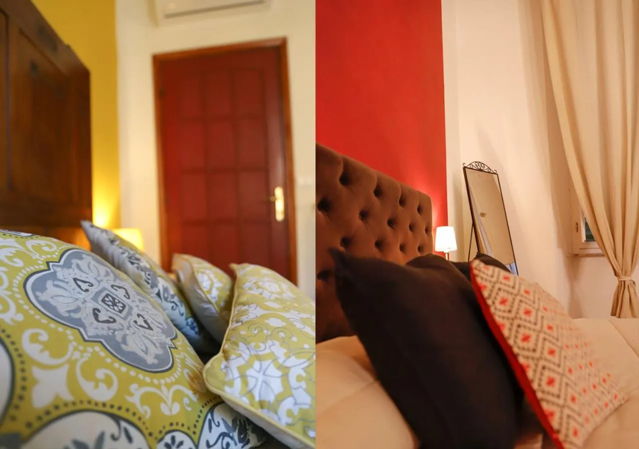 Decorative detail, Bed in Retrò B&B