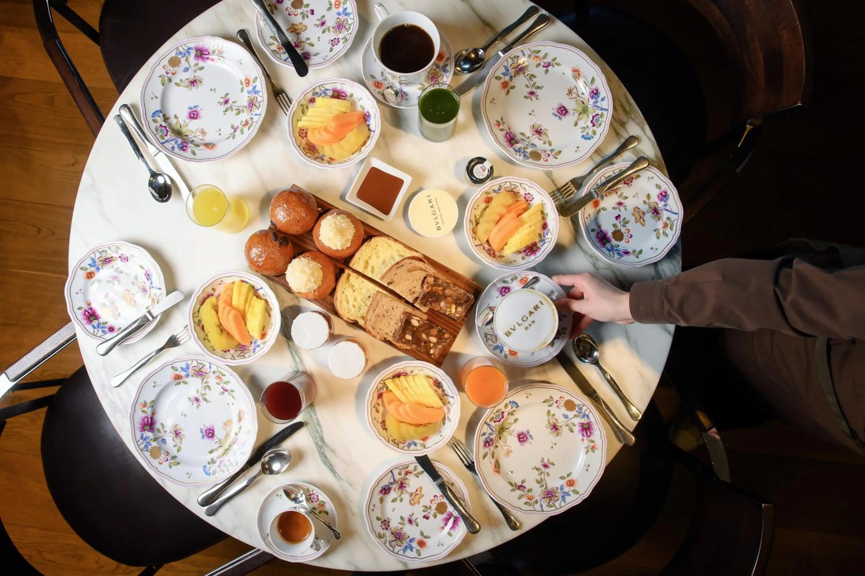 Restaurant/places to eat in Bvlgari Hotel Milano