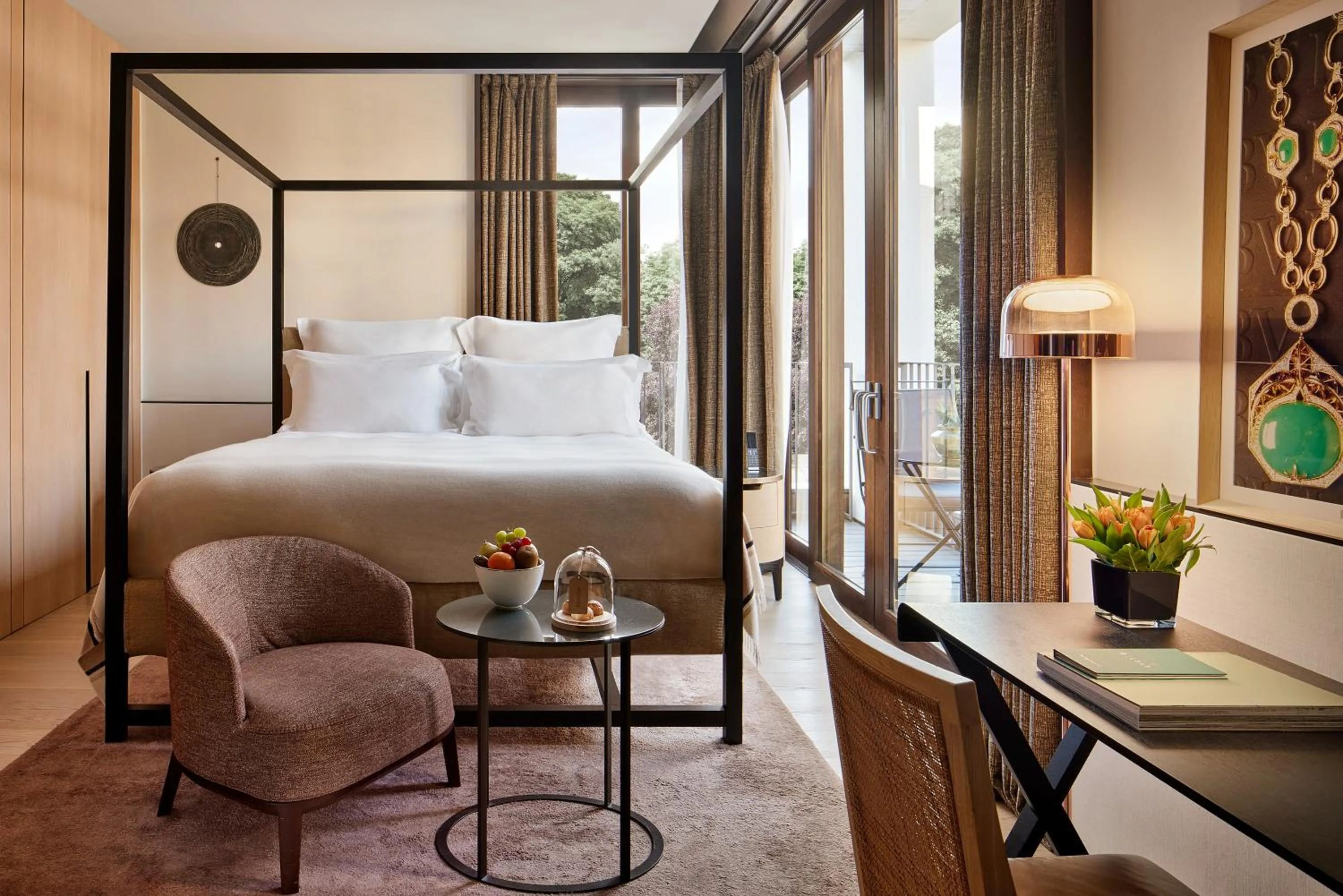 Bedroom, Bed in Bvlgari Hotel Milano