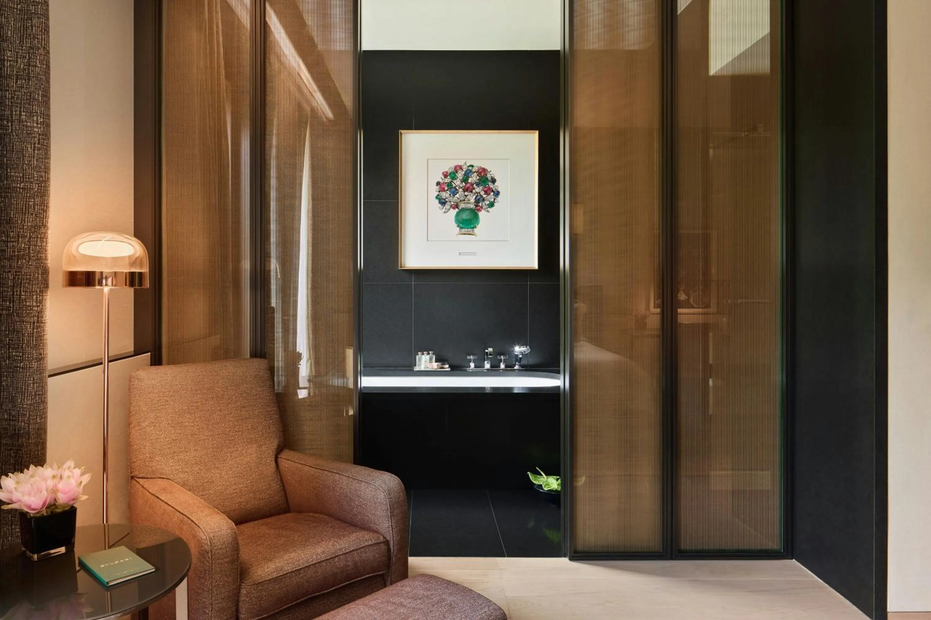 Bathroom in Bvlgari Hotel Milano