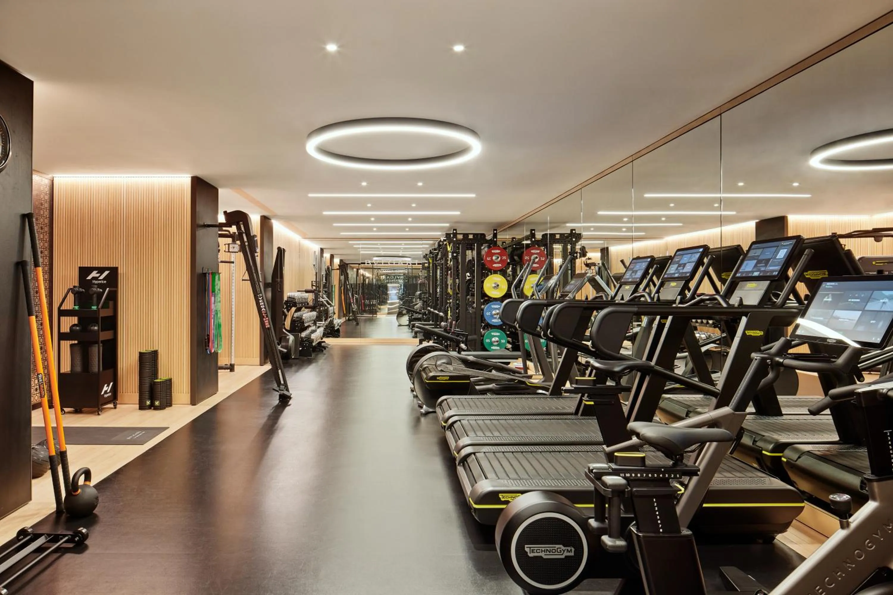 Fitness centre/facilities in Bvlgari Hotel Milano