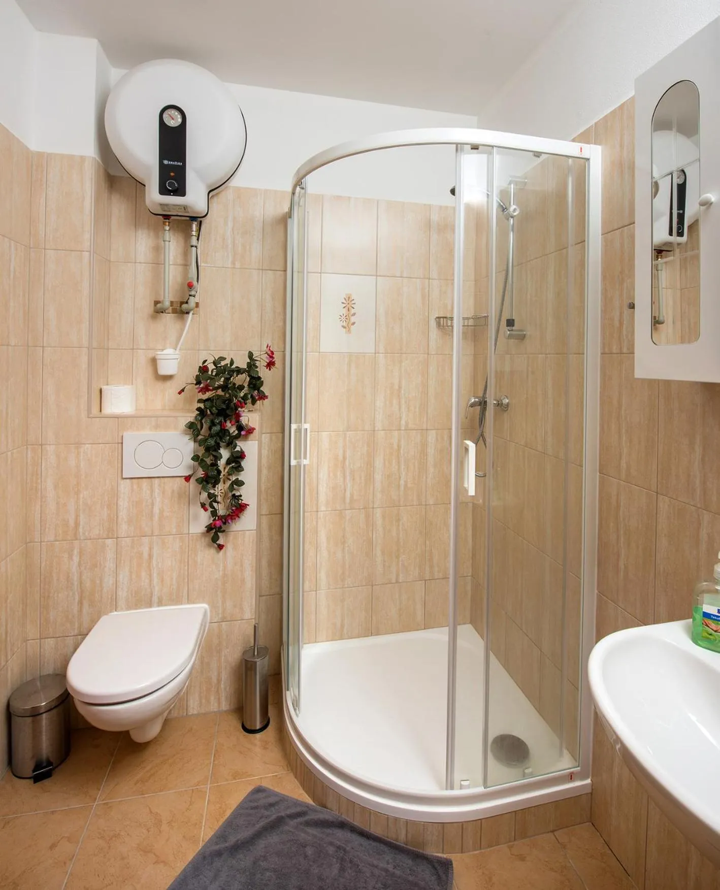 Quadruple Room with Bathroom in Penzion u Sevcu