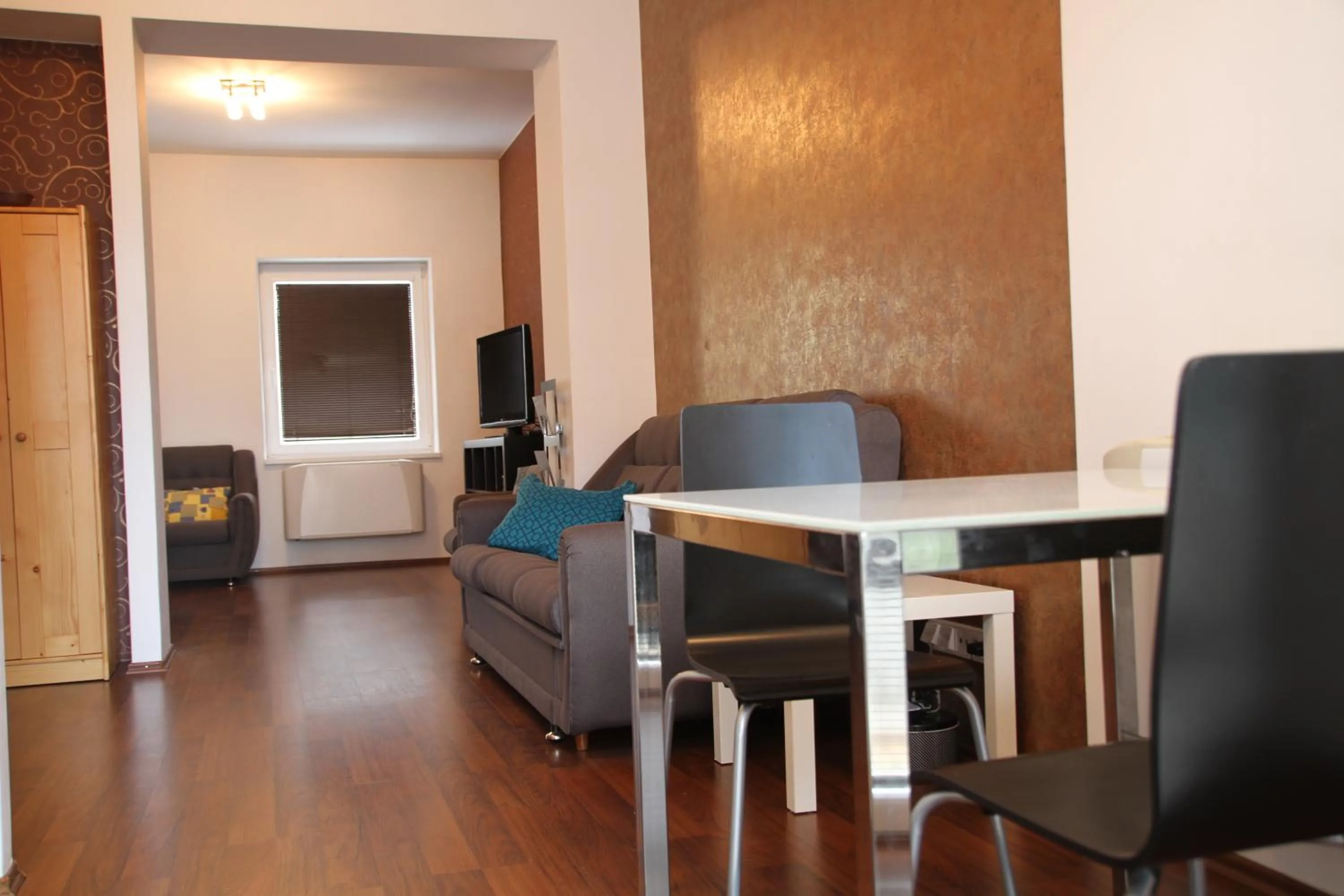 Kitchen or kitchenette in Kukucinova Apartments