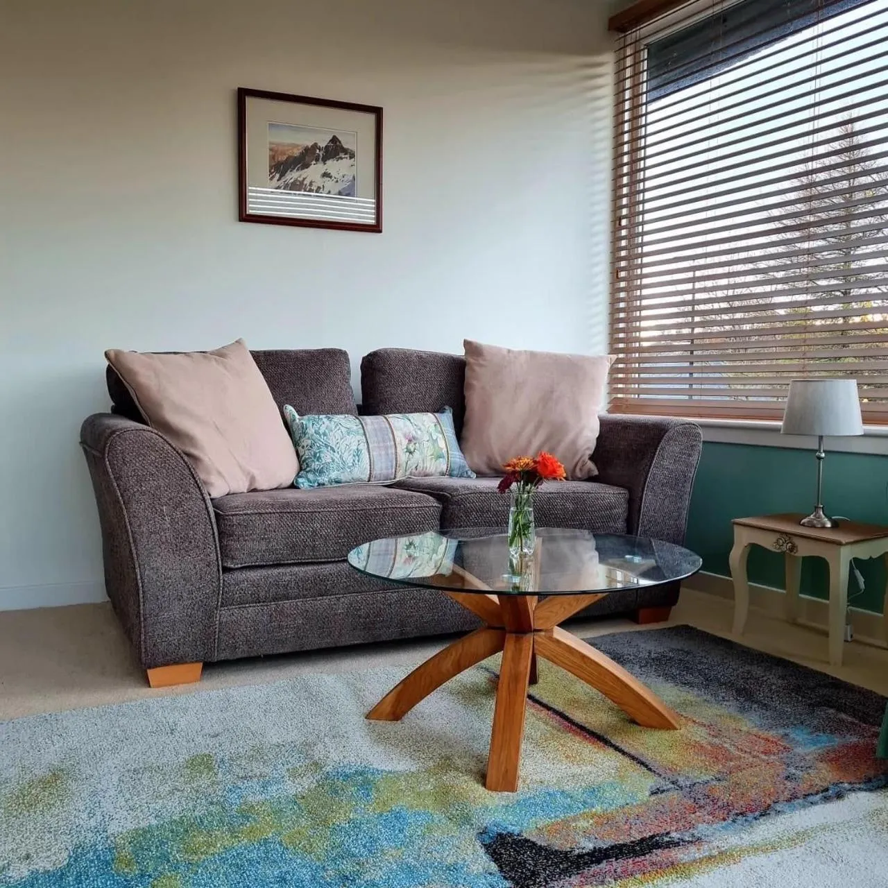 Living room in Atholl House Skye