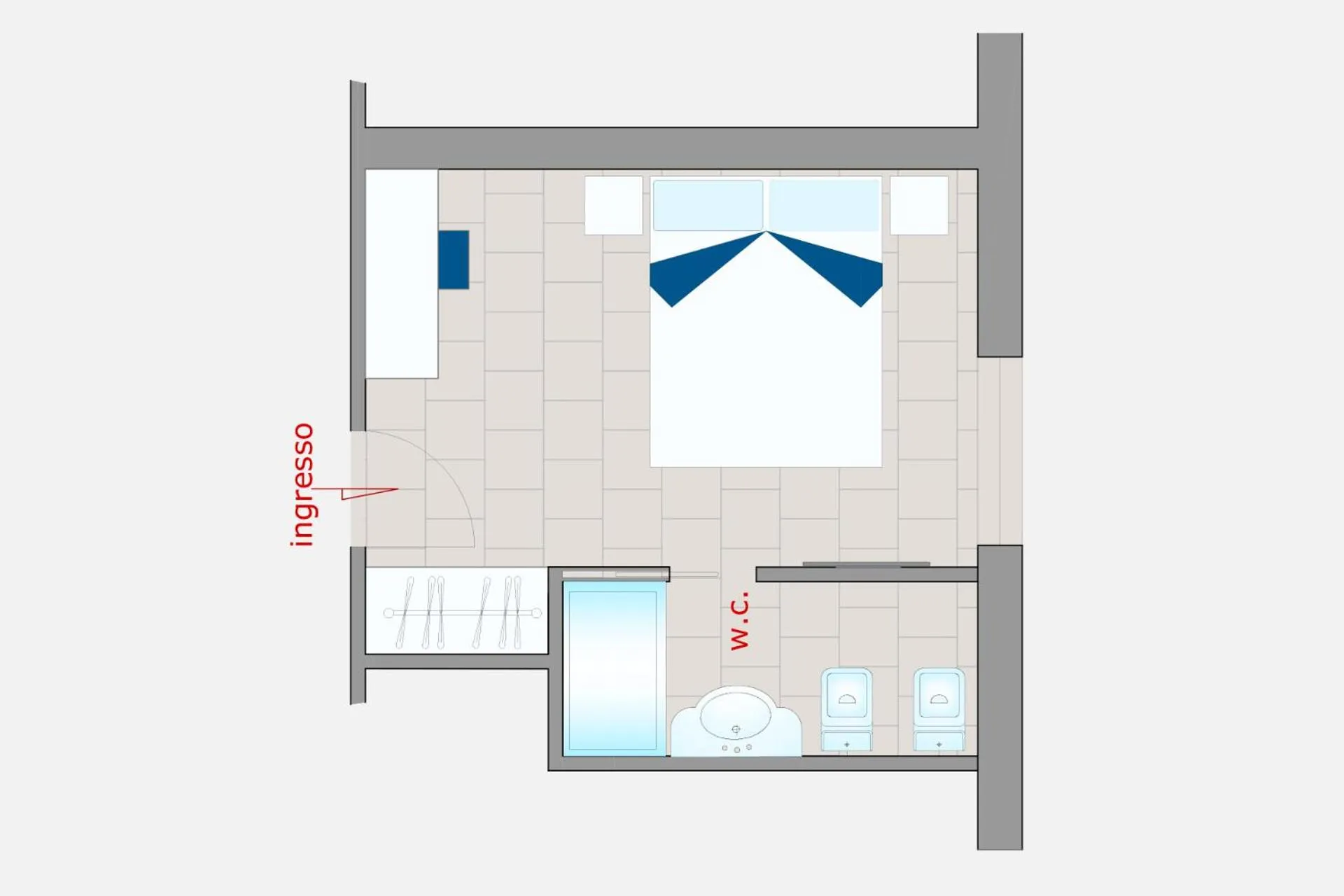 Floor plan in Santa Maria Vecchia Relais