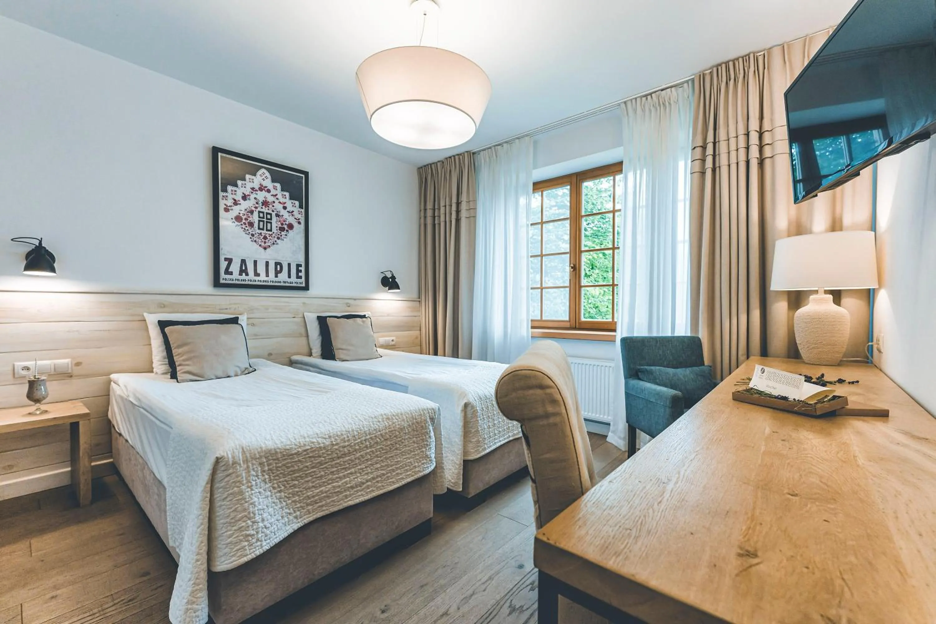 Spring, Bed in Łubinowe Wzgórze Dom II