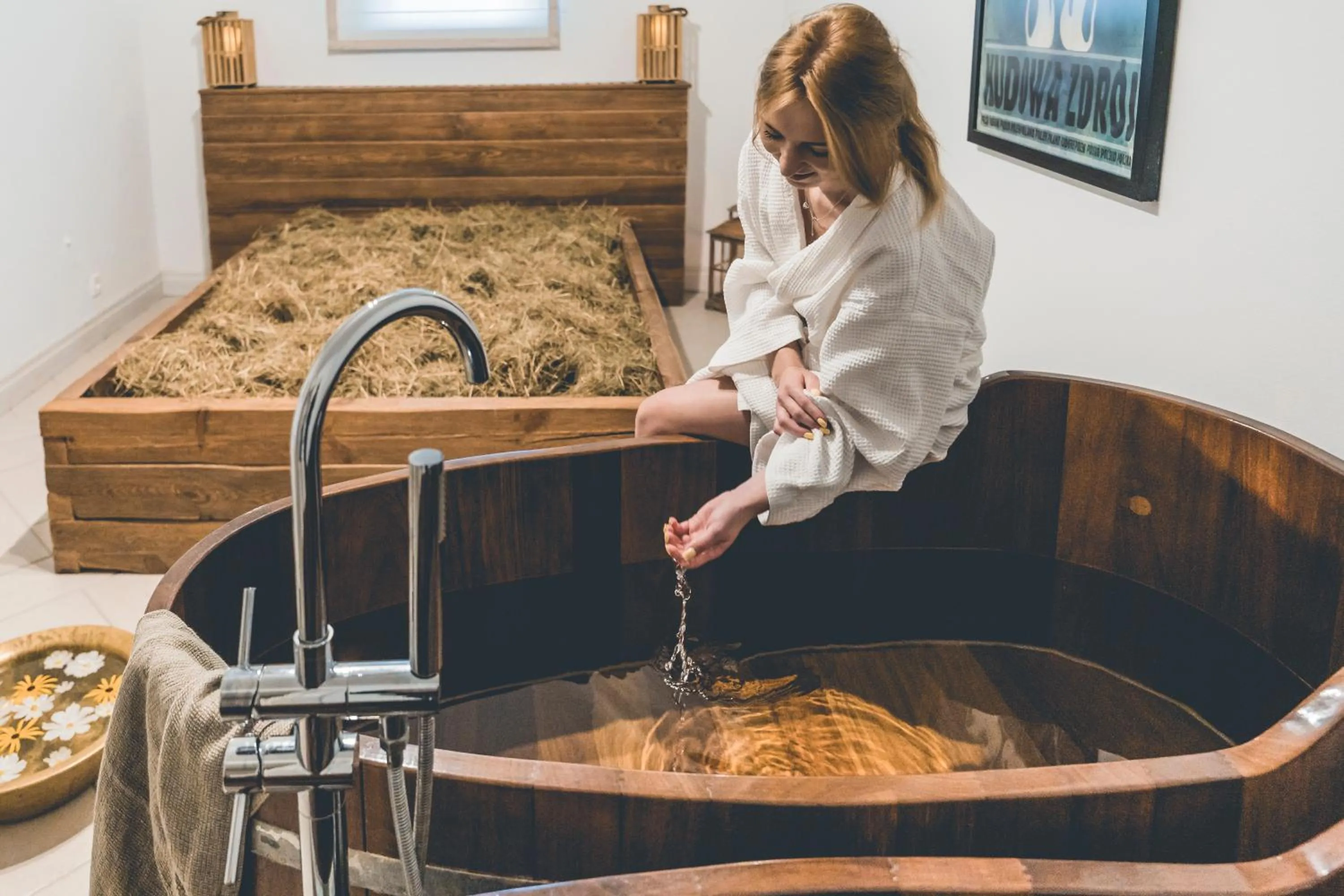 Spa and wellness centre/facilities in Łubinowe Wzgórze Dom II