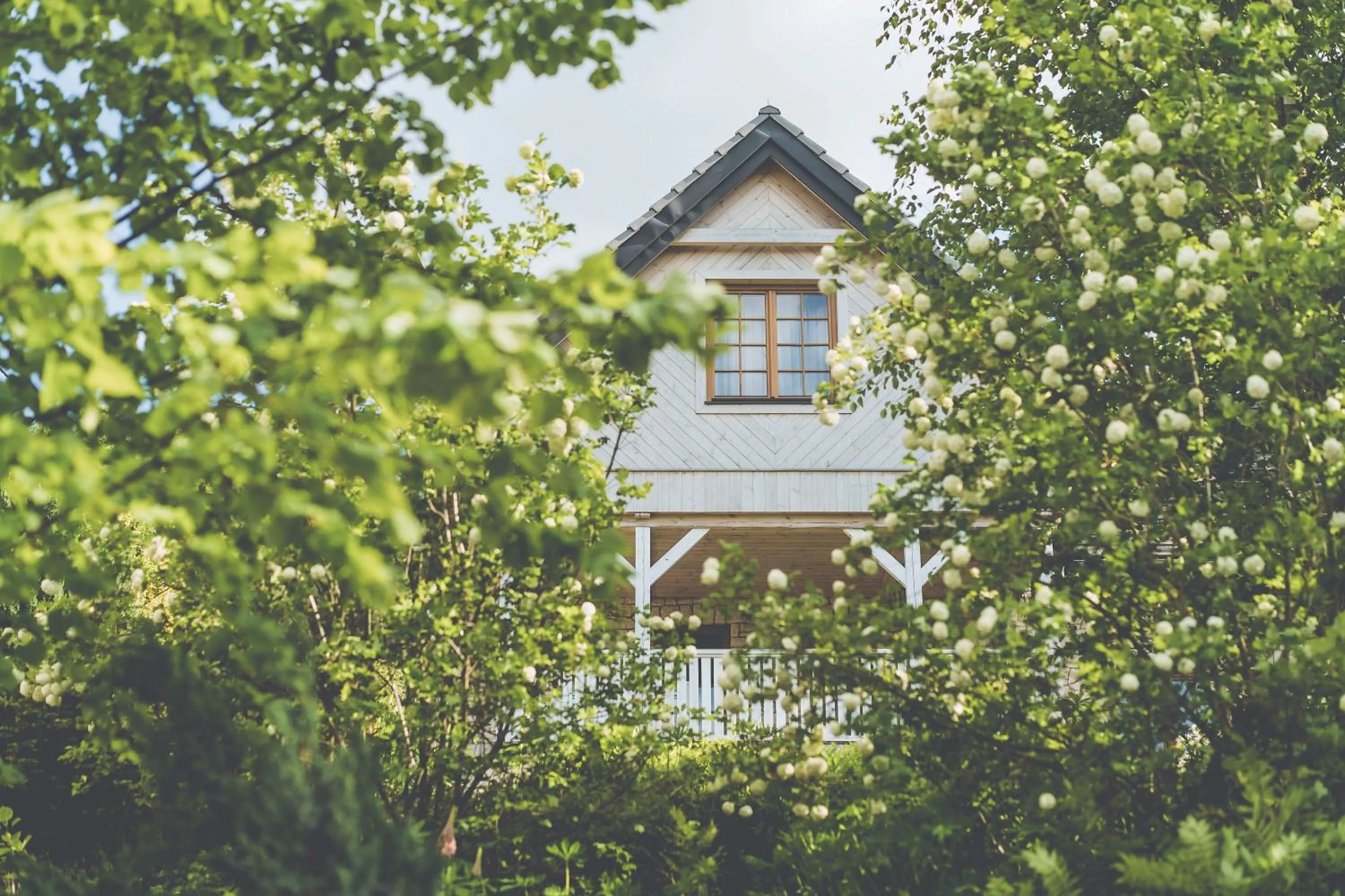 Facade/entrance in Łubinowe Wzgórze Dom II