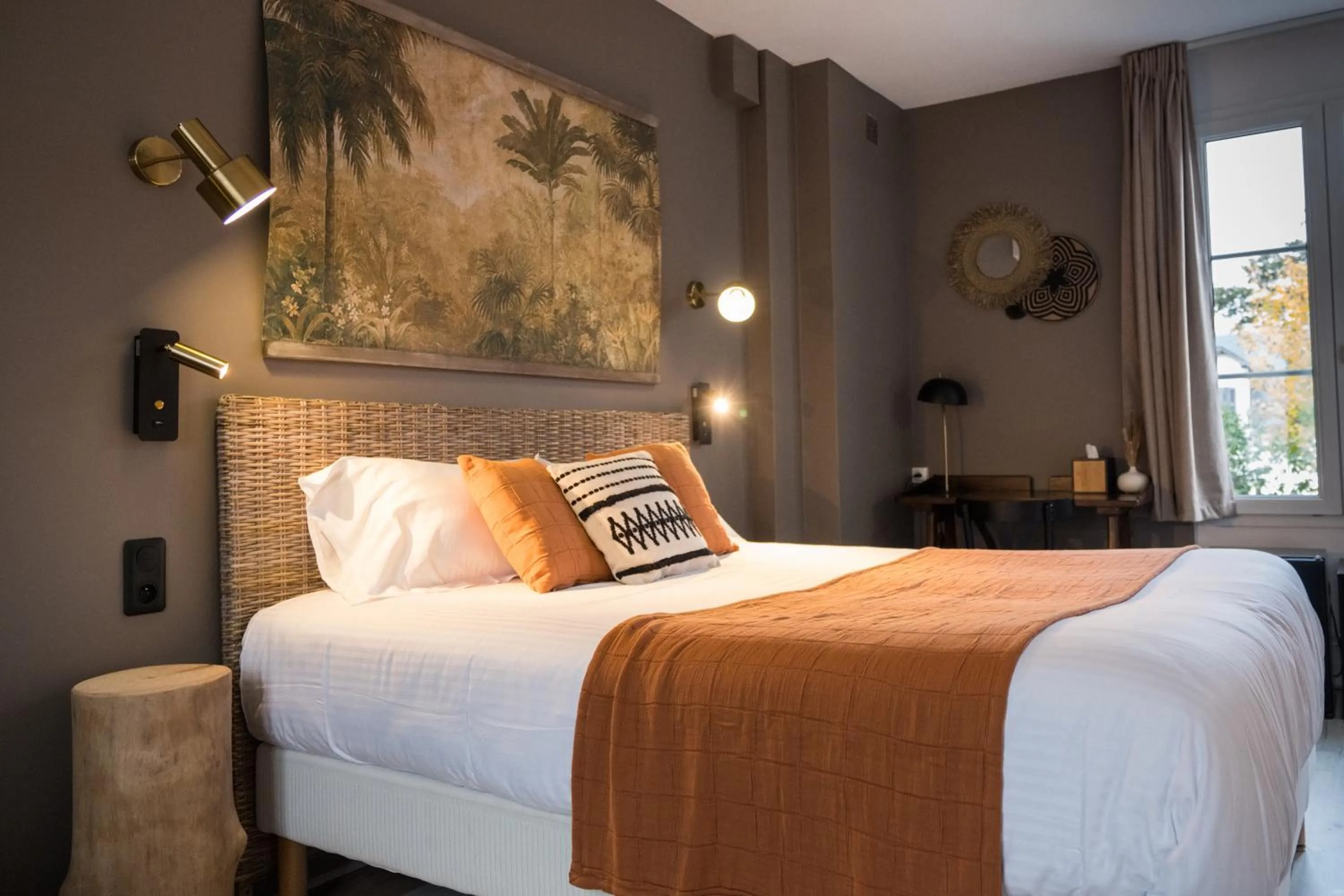 Bed in Hôtel Le Patio - Deauville