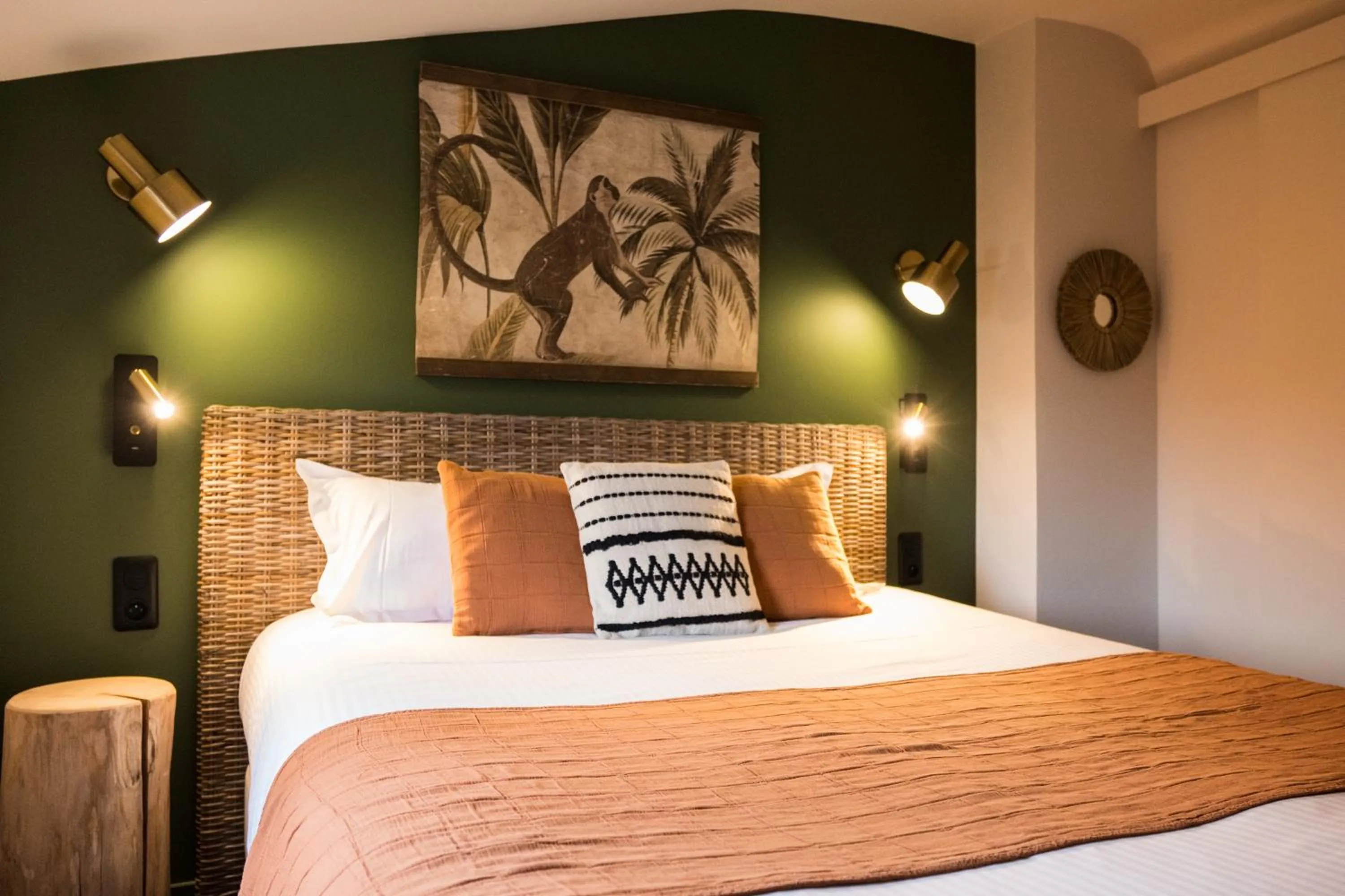 Bed in Hôtel Le Patio - Deauville