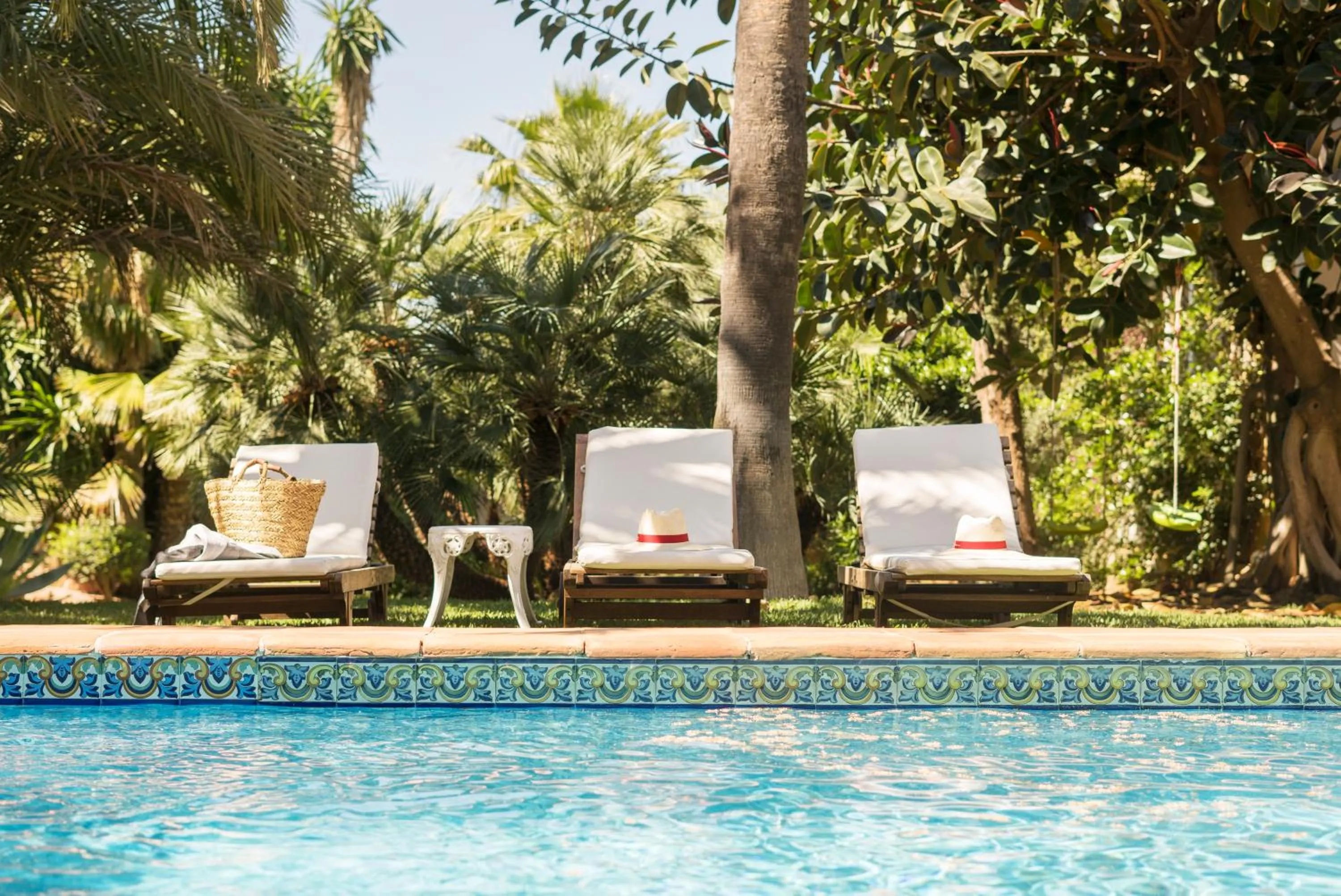 Swimming pool in Villa El Porto