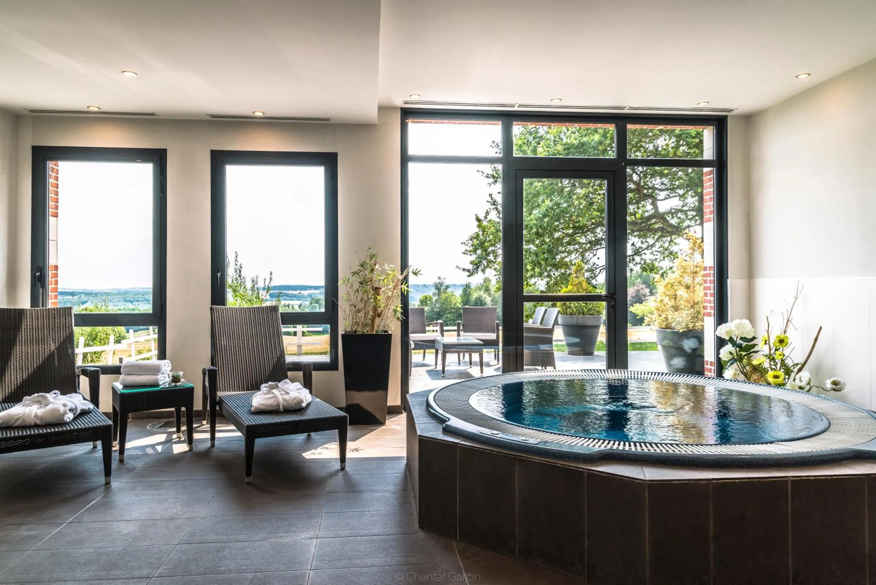 Spa and wellness centre/facilities in Hôtel du Golf