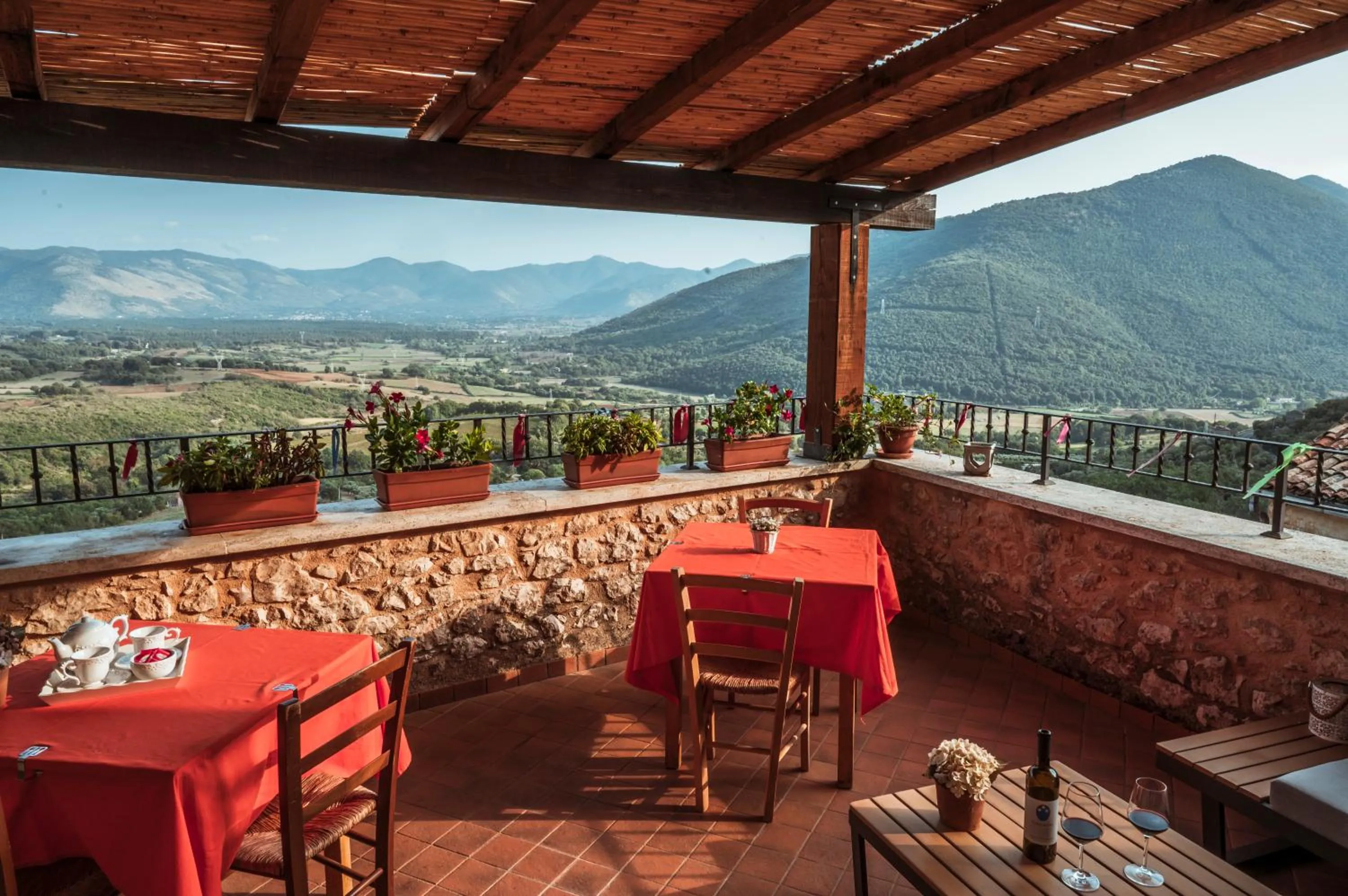 Balcony/Terrace in Locanda Persei