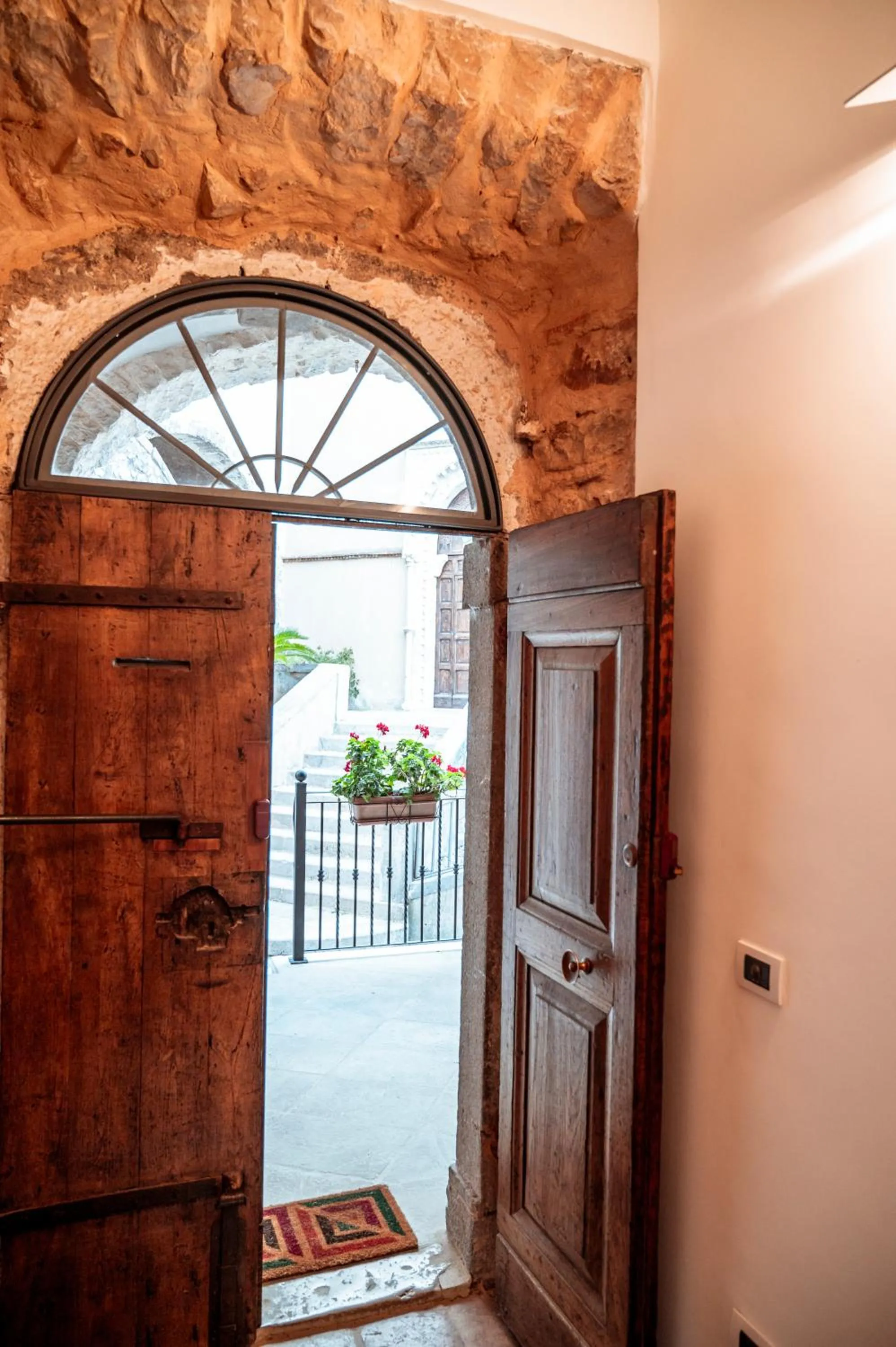 Patio in Locanda Persei