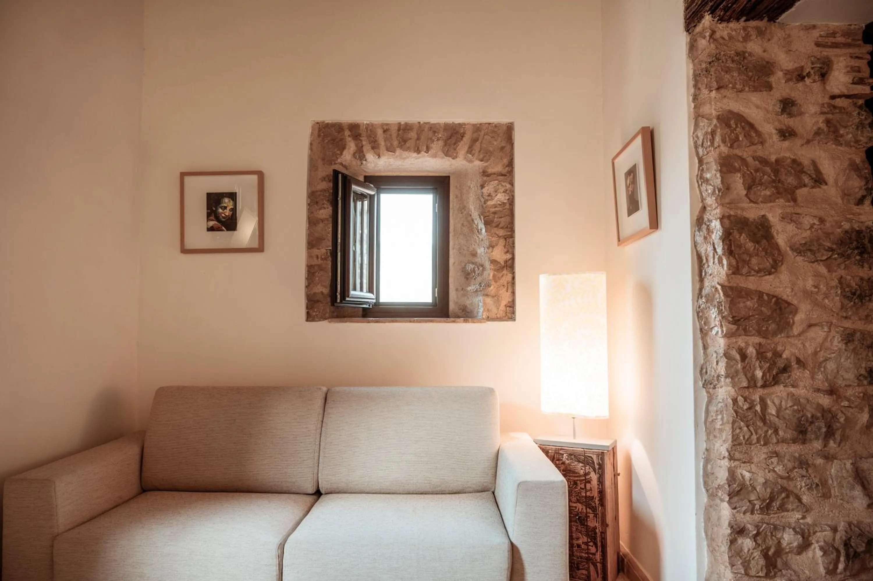 Living room in Locanda Persei