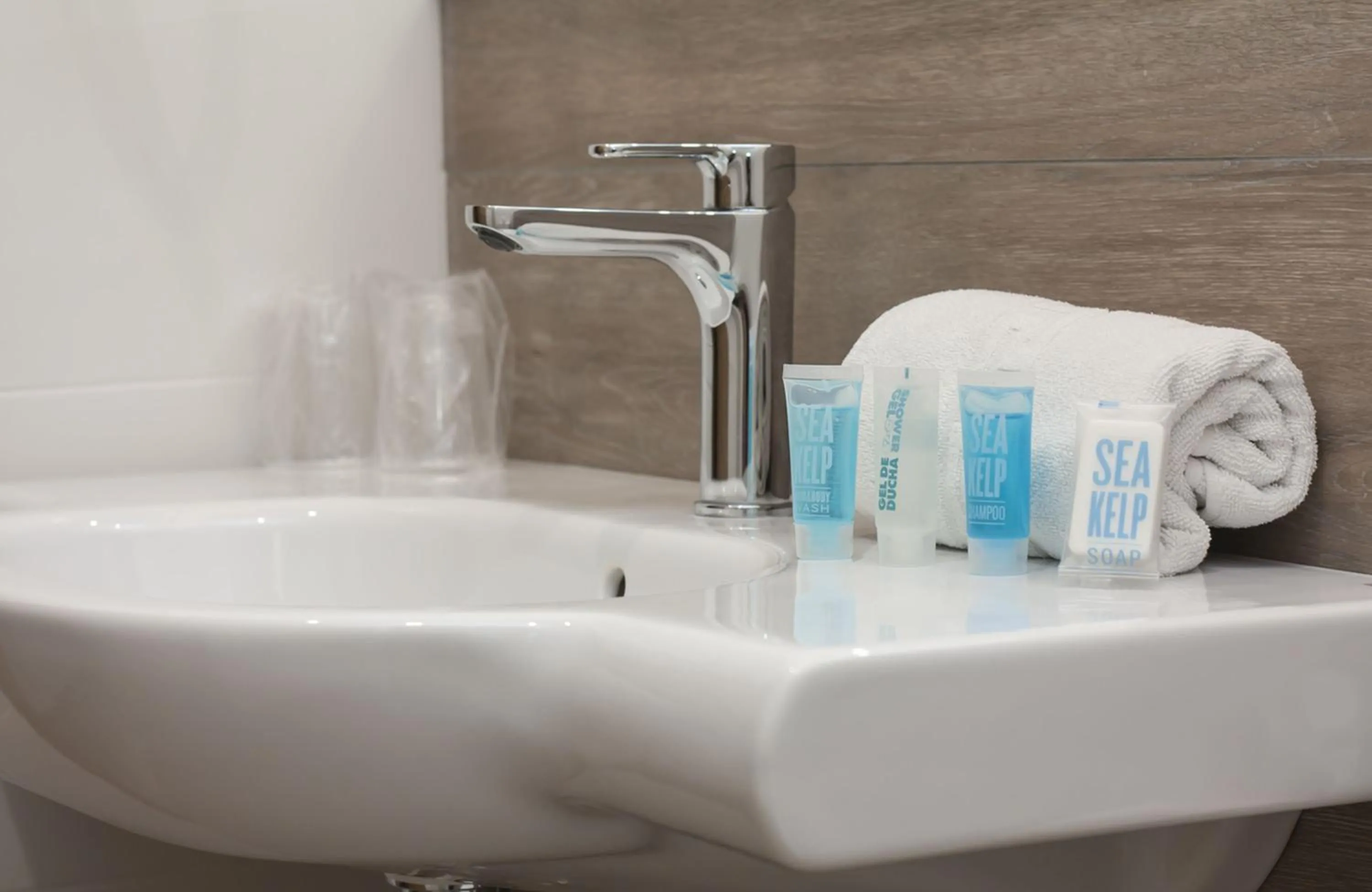 Bathroom in Hotel Perla