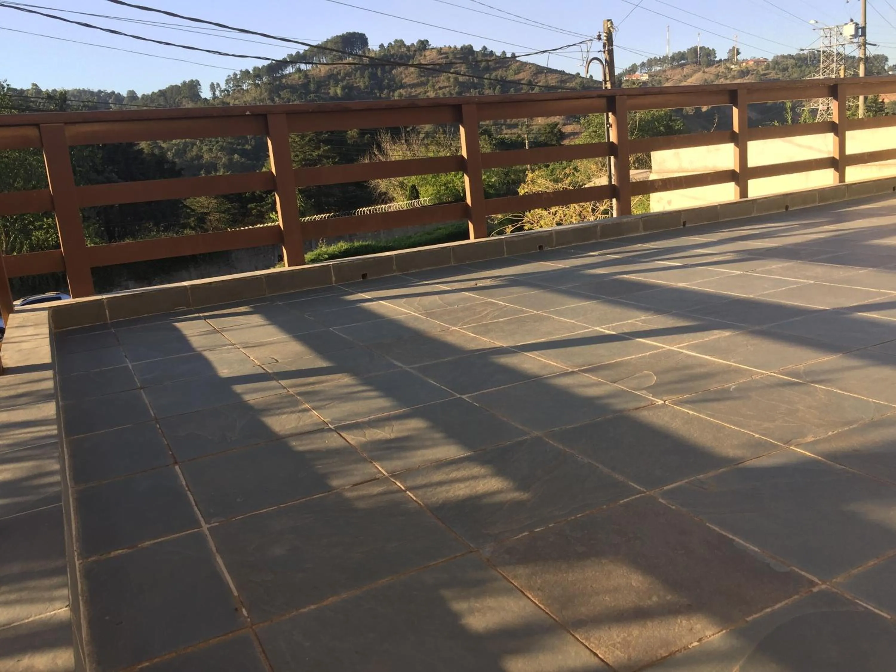 Balcony/Terrace in Casa de Lazer em Campos do Jordao