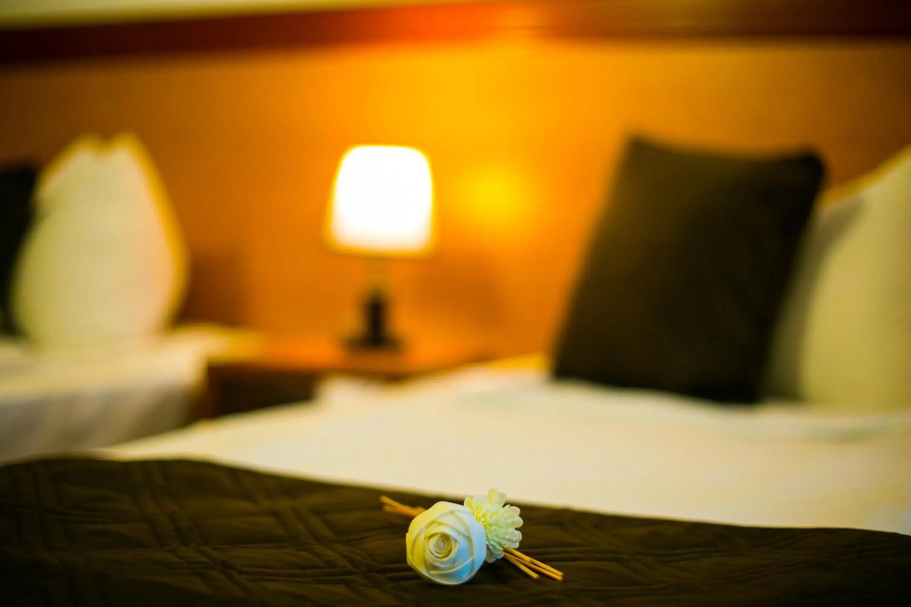 Bed in Hotel Regal Bed in Hotel Regal