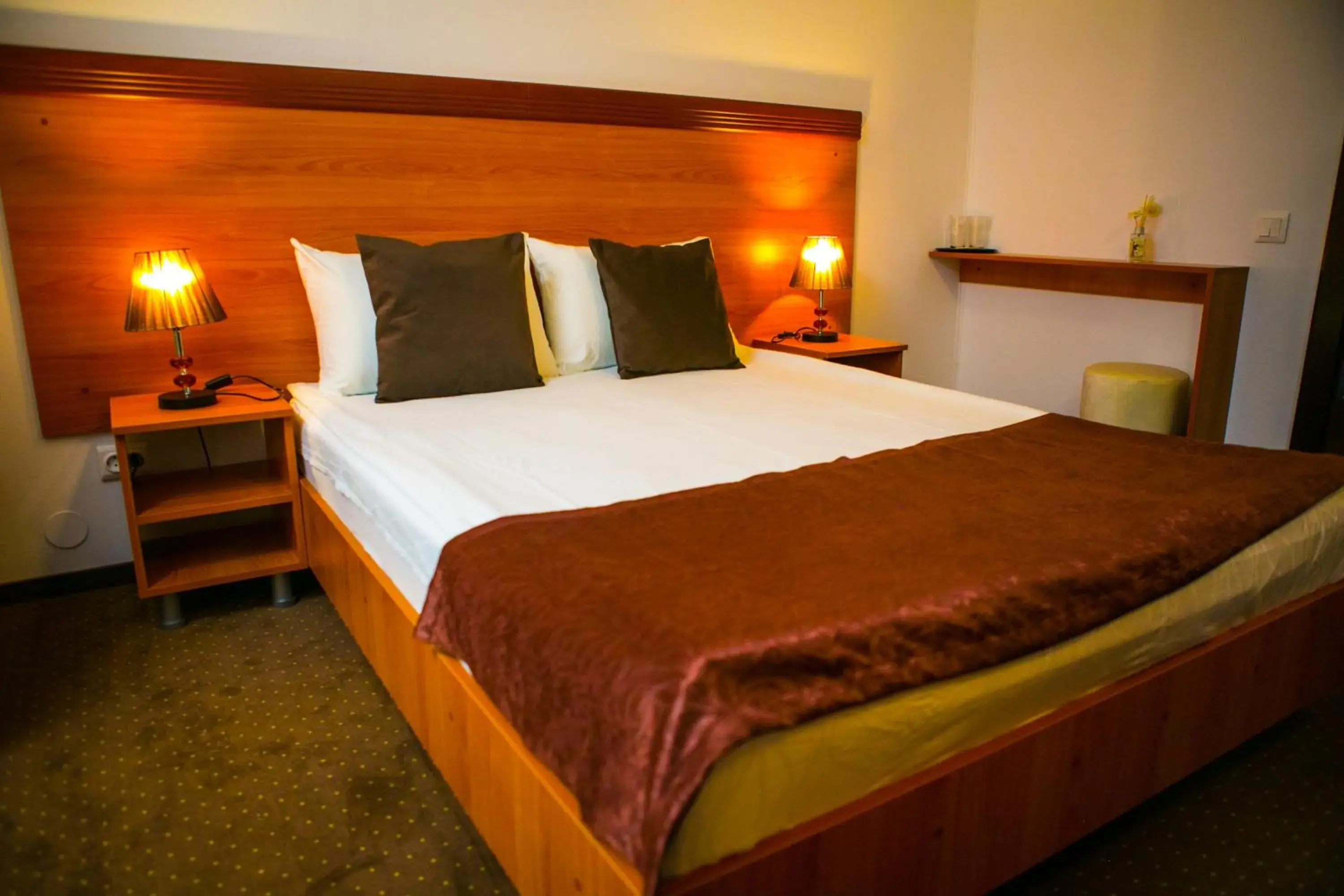 Bed in Hotel Regal Bed in Hotel Regal