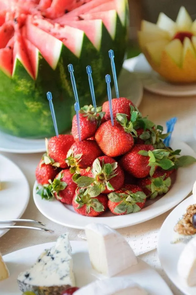 Food close-up in Hotel Regal
