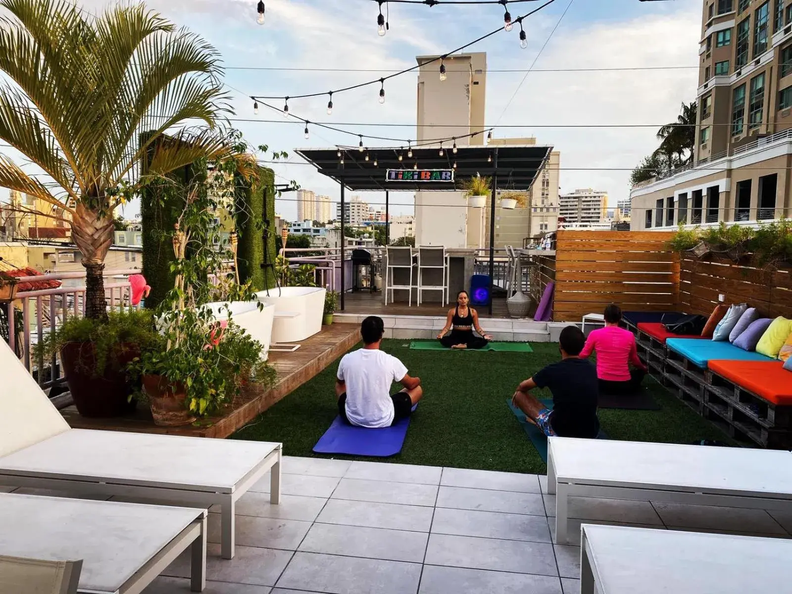 Property building in Conturce Hostel Property building in Conturce Hostel